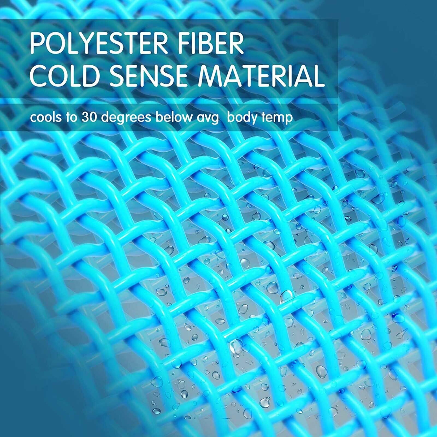 Serviette d'extérieur Instant Cooling Ice Cold Golf Cyclisme Gym Sports extérieur CA