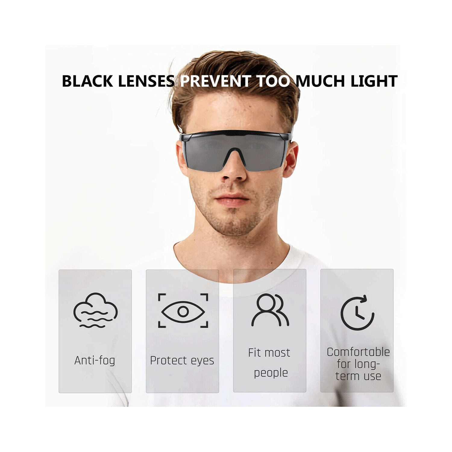 Work & Sports Safety Glasses EN166 CE Certified