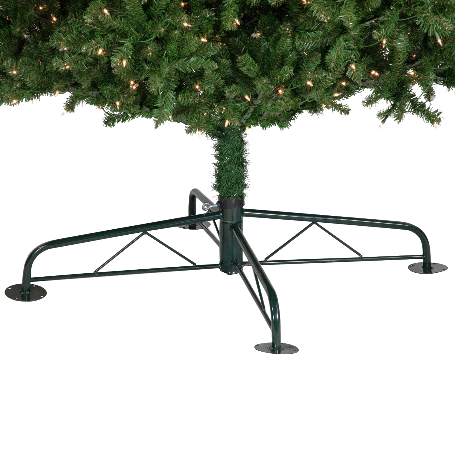 15' Pre-Lit Genoa Fraser Fir Slim Artificial Christmas Tree - Clear Lights