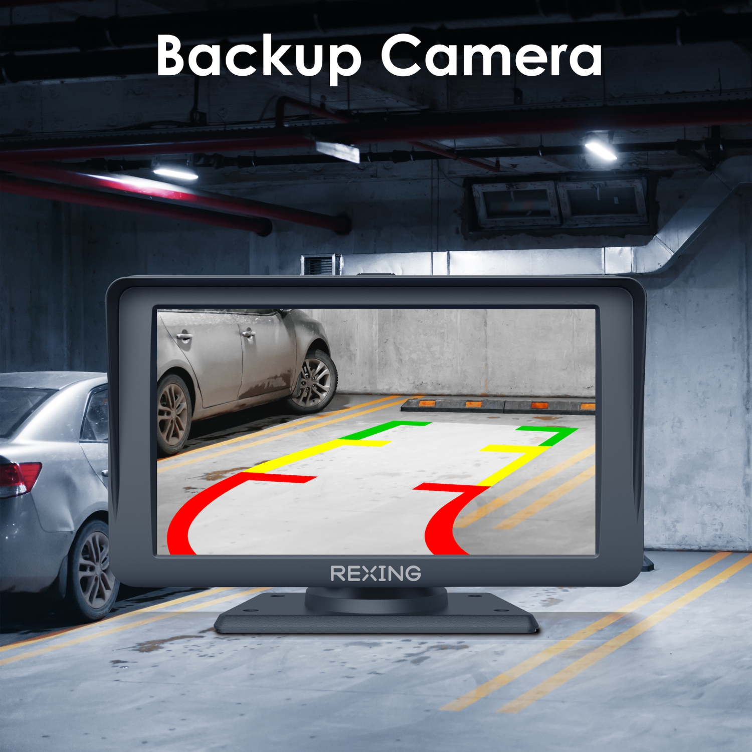 Rexing W1 Multimedia Receiver W/ Backup Camera