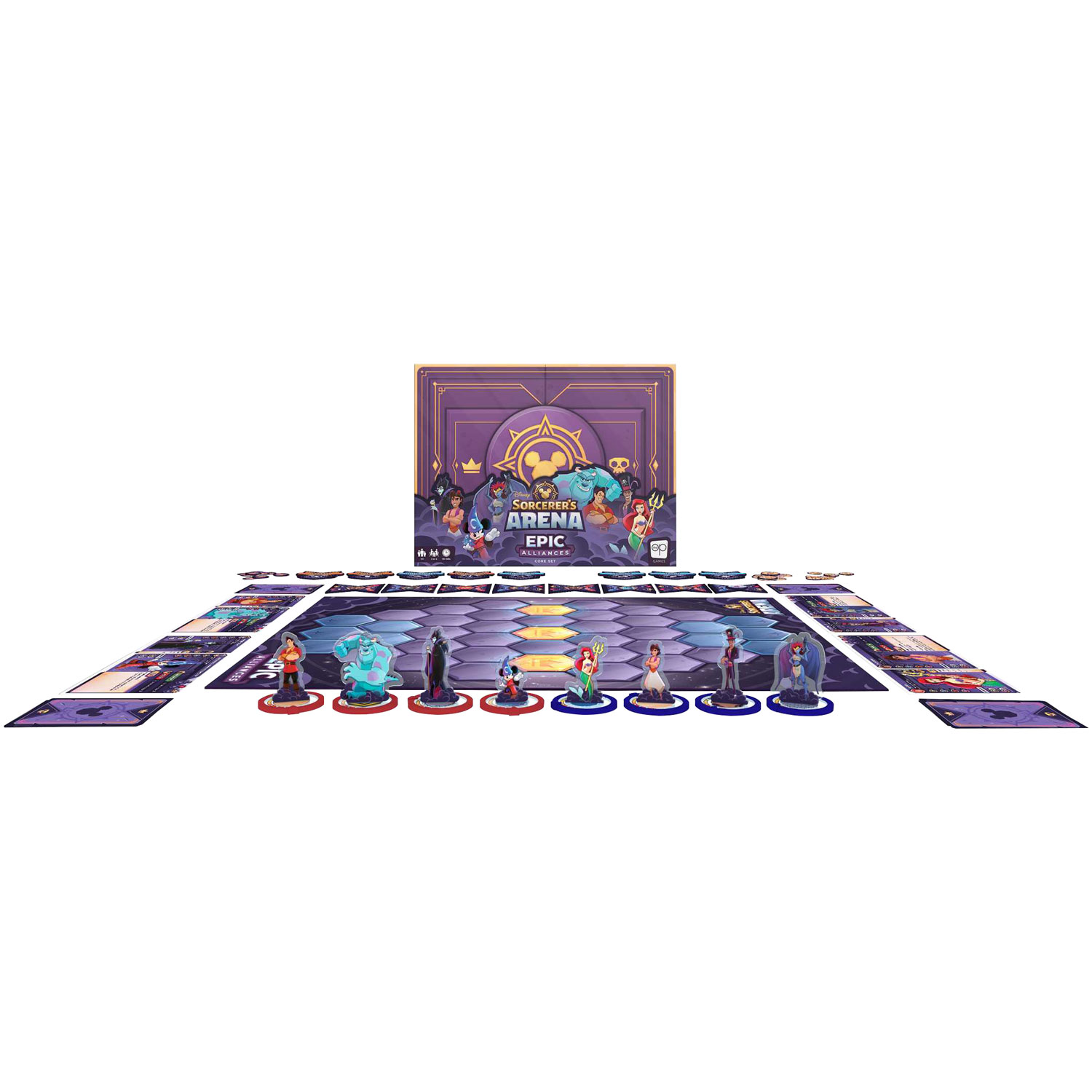 Jeu de société Disney Sorcerer's Arena: Epic Alliances Core Set - English