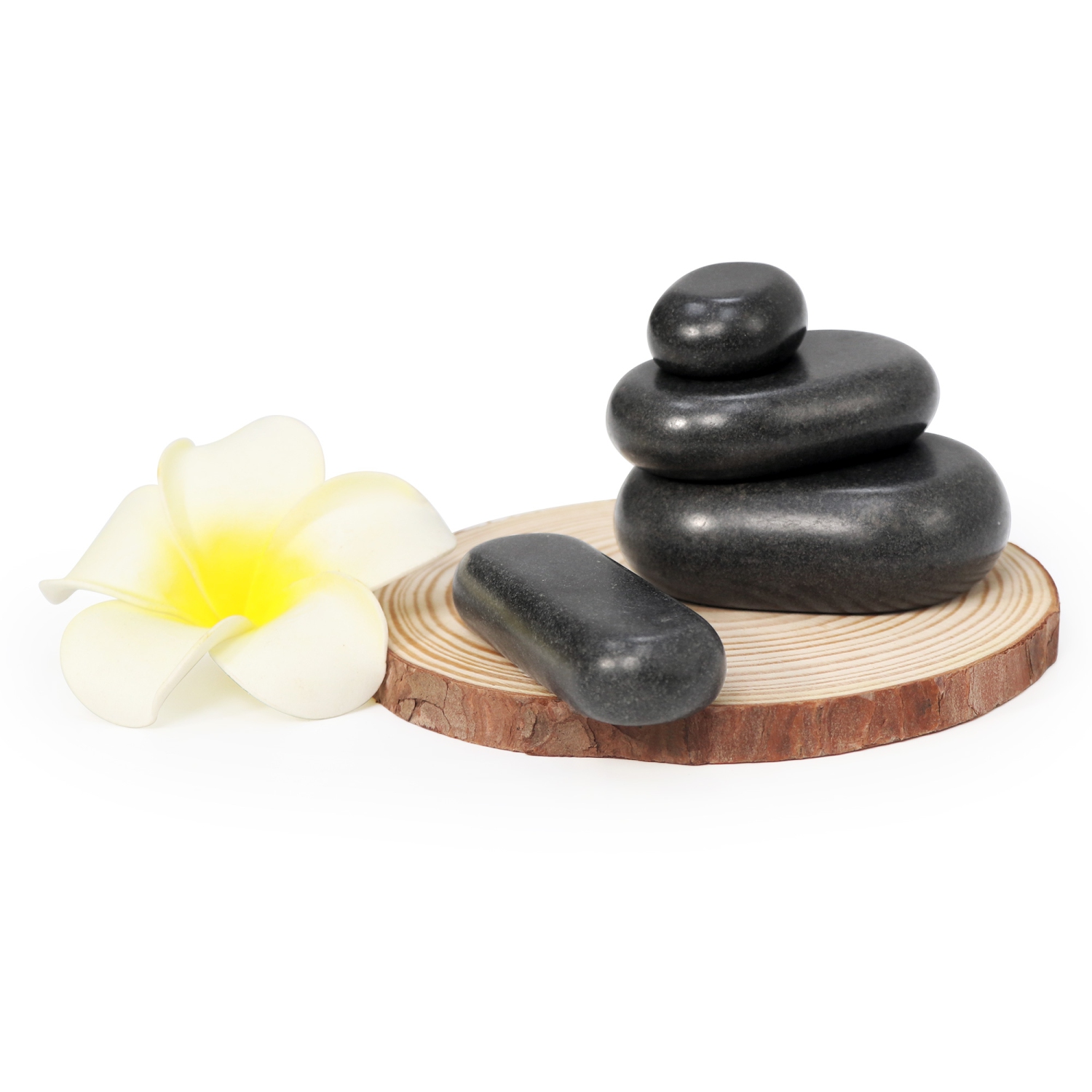 Master Massage 28-Piece Hot Stone Set – Basalt Rocks for Professional & Home Spa Therapy, Healing & Pain Relief