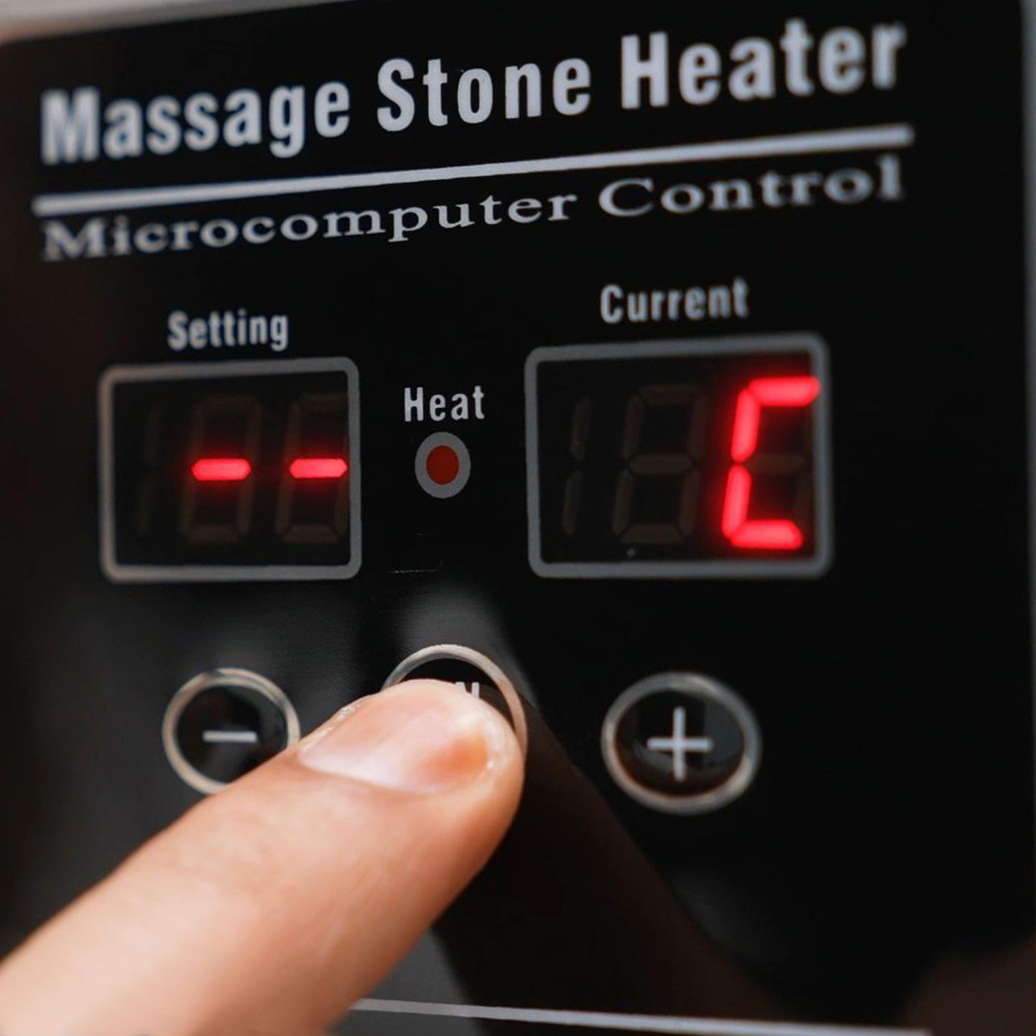 Appareil de chauffage chauffant avec pierre de massage de 18 pte de Master massage