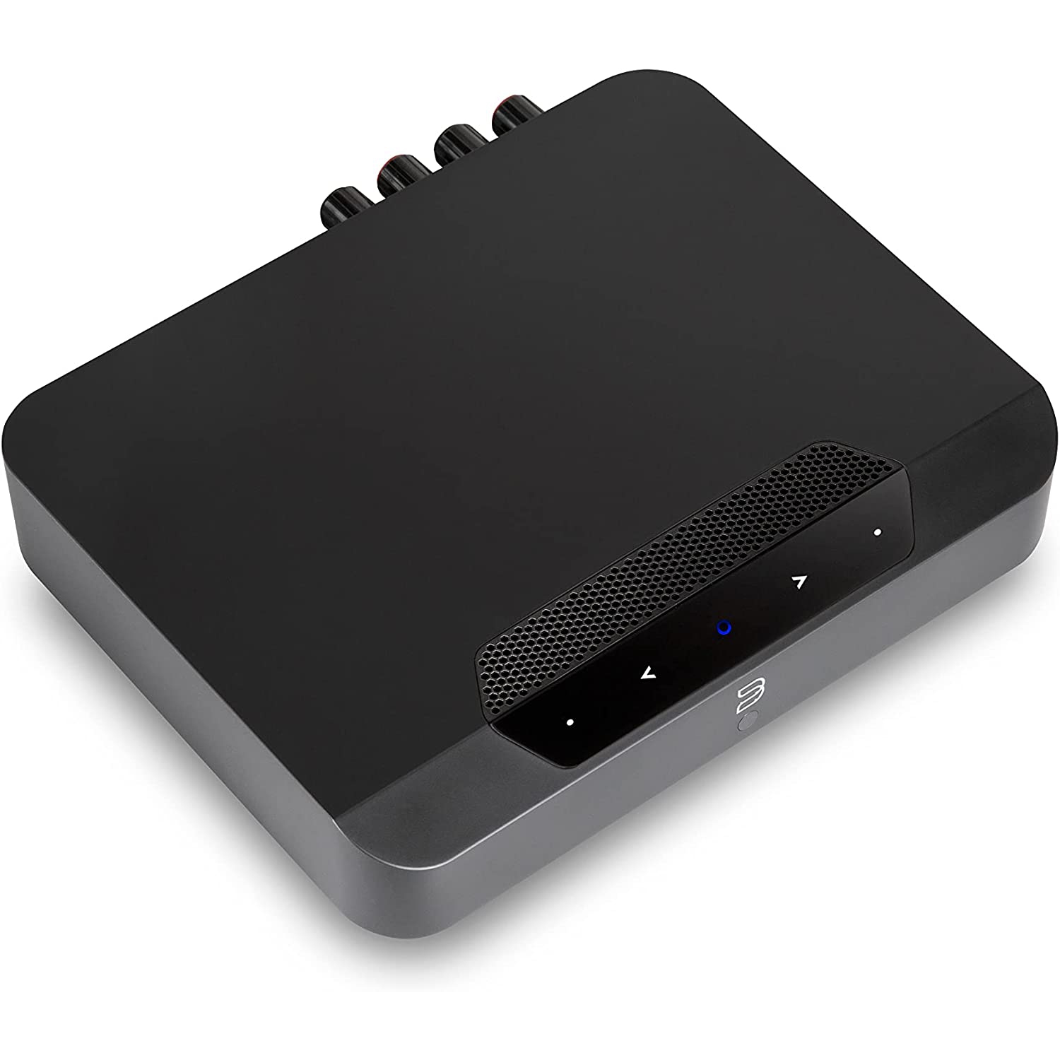 Bluesound POWERNODE EDGE Compact Wireless Multi-Room Hi-Res Music Streaming Amplifier - Black, Compatible with Alexa and Siri