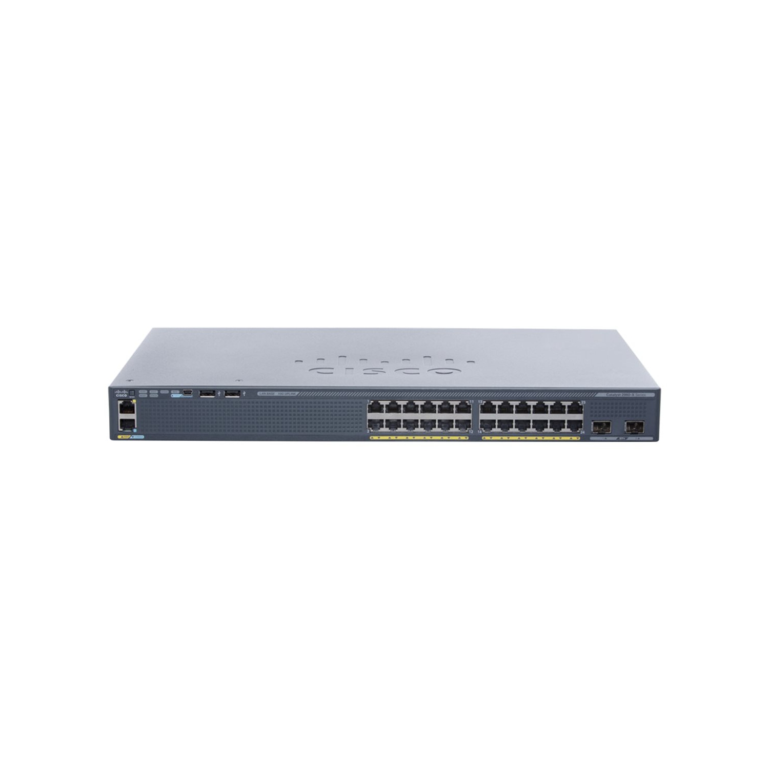 Cisco Catalyst 2960X-24TD-L - Switch - managed - 24 x 10/100/1000 + 2 x SFP+ - desktop, rack-mountable