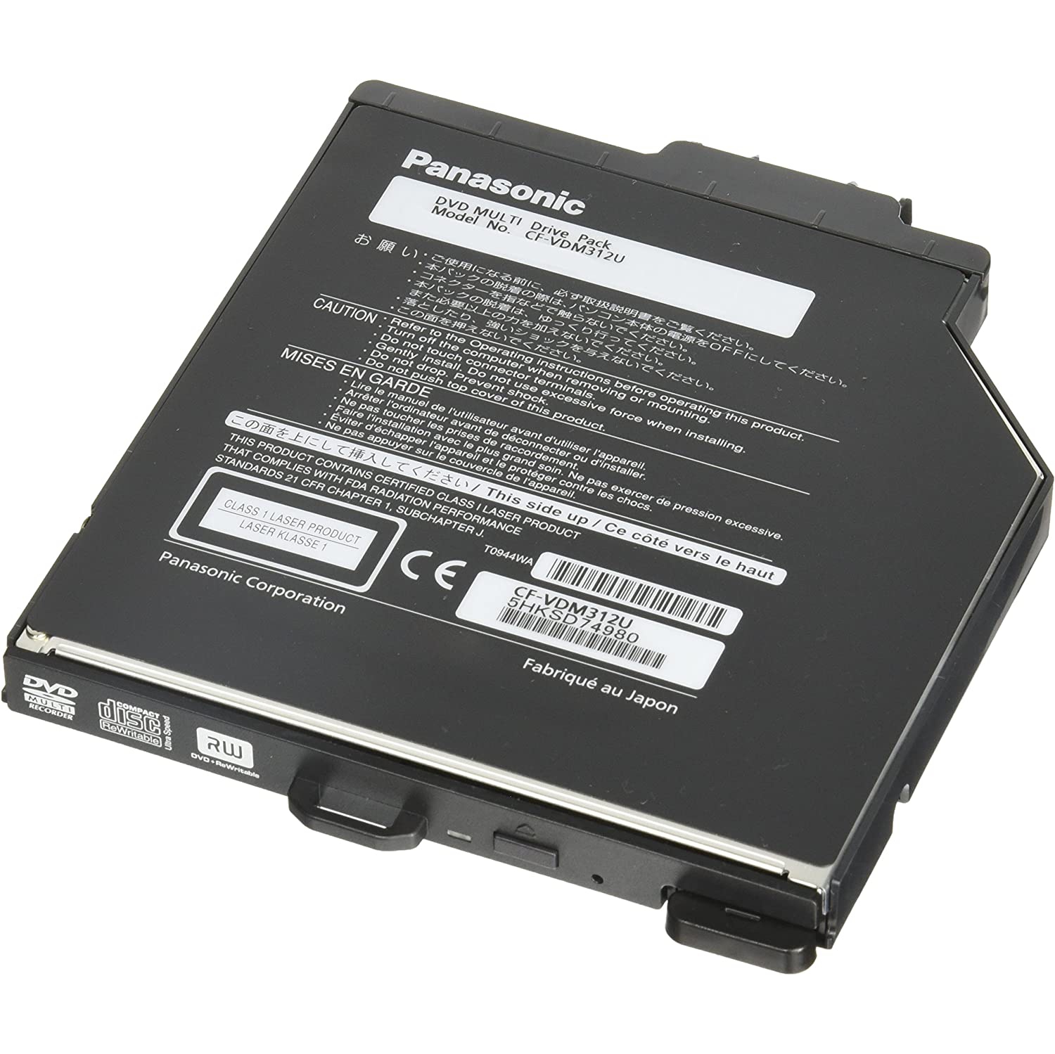 Refurbished - Multi DVD Drive, Plug & Play For Toughbook CF-31 MK3 And UP, Part # CF-VDM312U