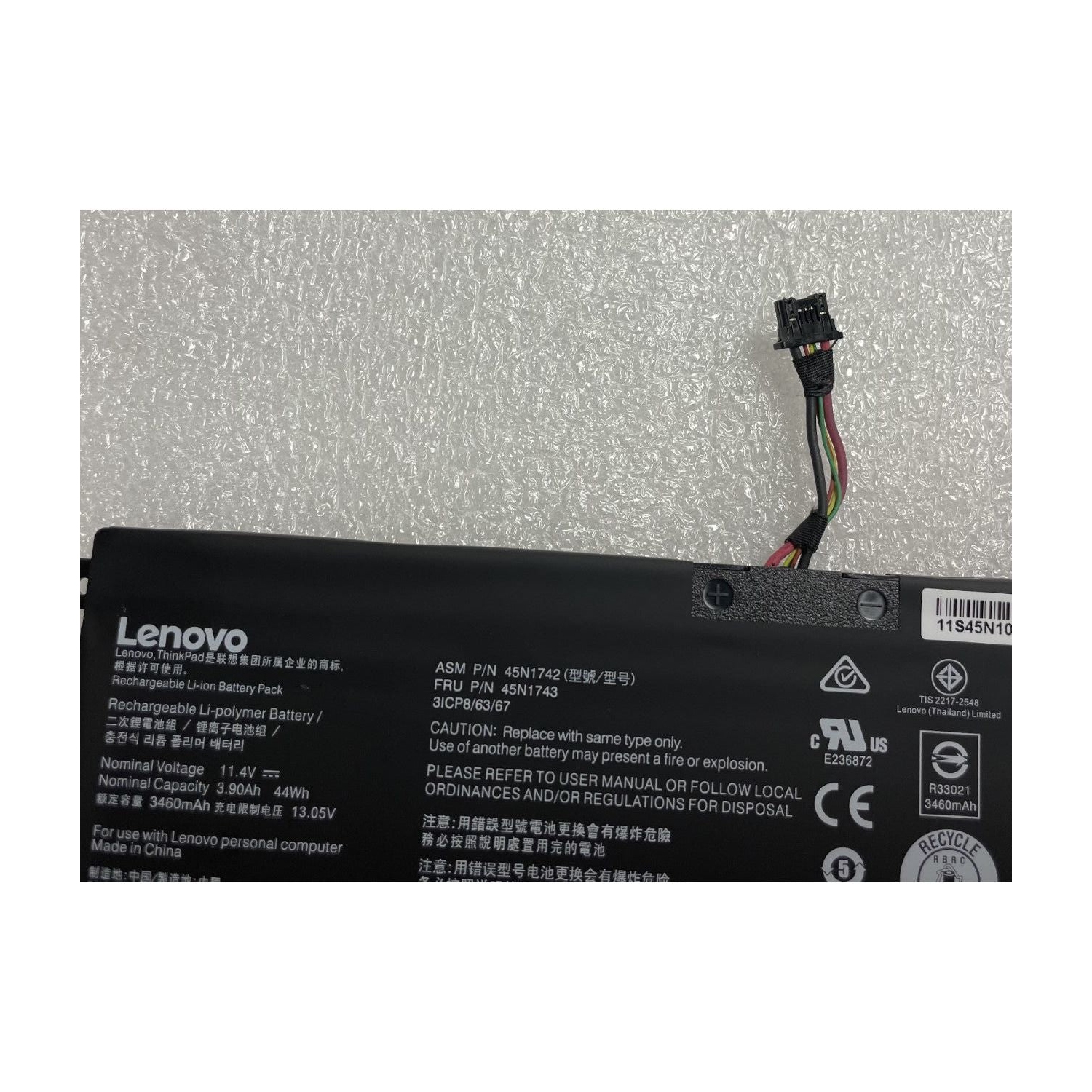 Genuine Lenovo ThinkPad T550 T550s T560 44Wh Battery - High Performance Laptop Power Source
