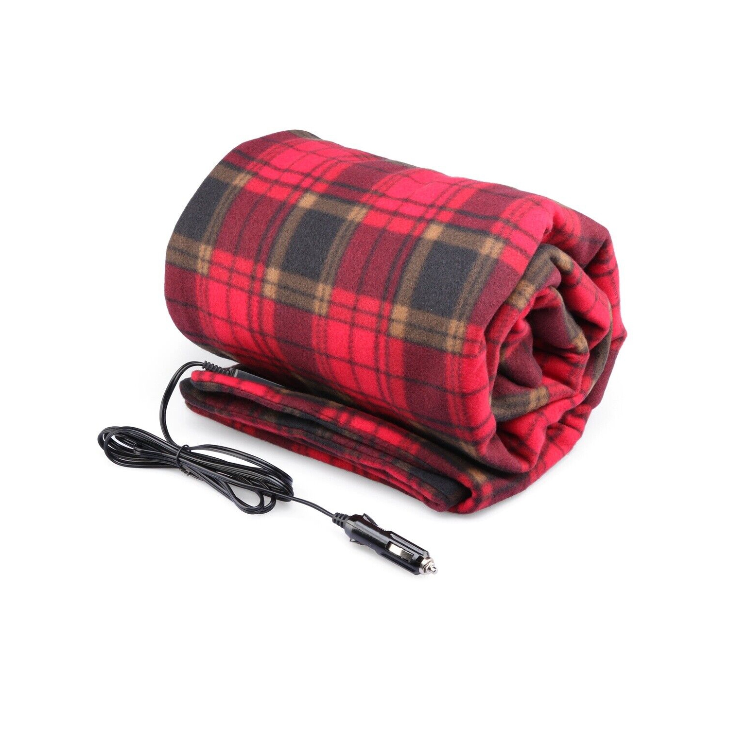 12V Heated Smart Multifunctional Travel Electric Blanket for Car,Truck,Boats,RV