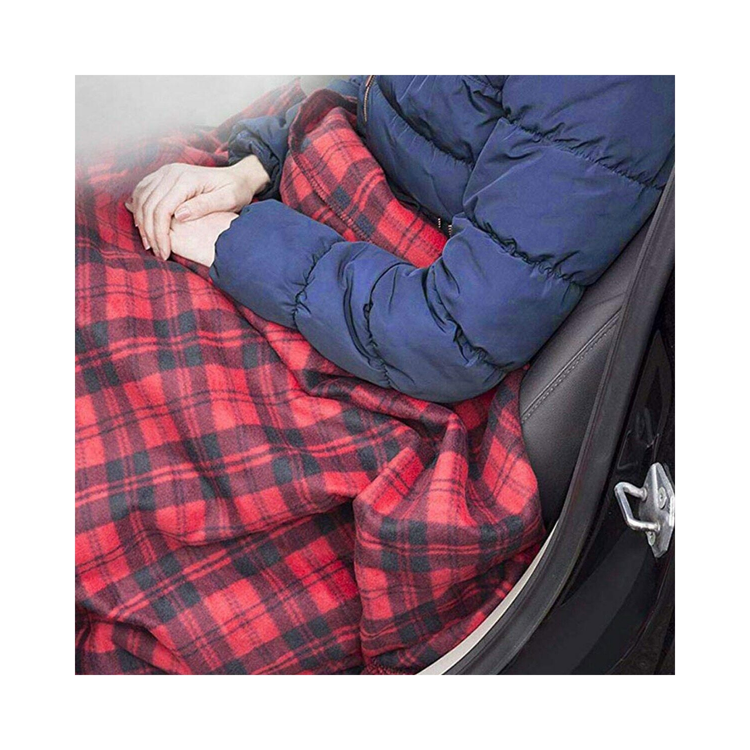 12V Heated Smart Multifunctional Travel Electric Blanket for Car,Truck,Boats,RV