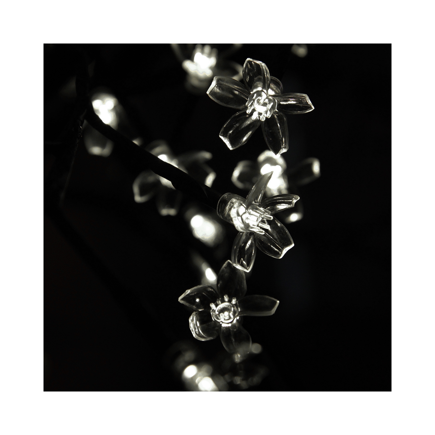 LED Lighted Cherry Blossom Artificial Flower Tree - 6' - Warm White