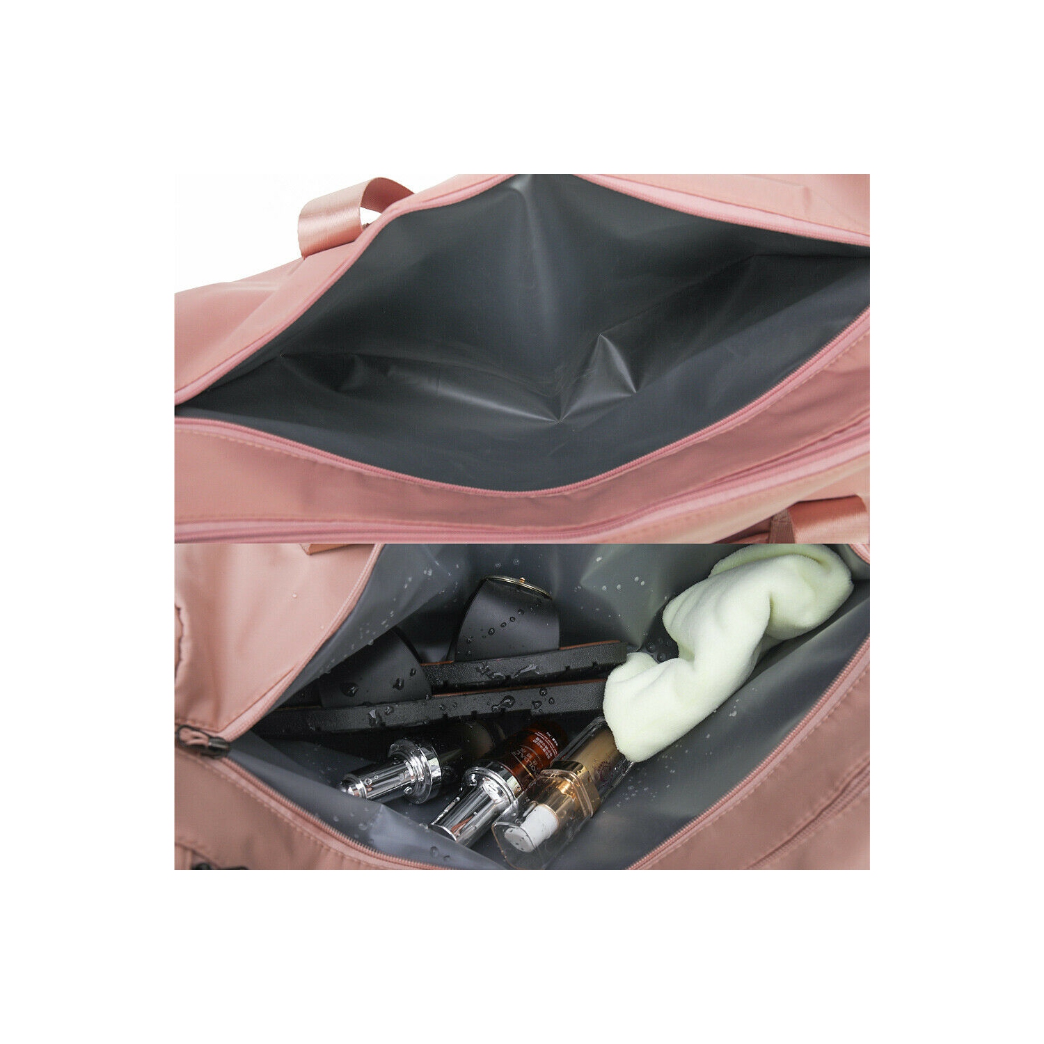 Sac sport avec compartiment pour chaussures et poches humides pour hommes et femmes légers