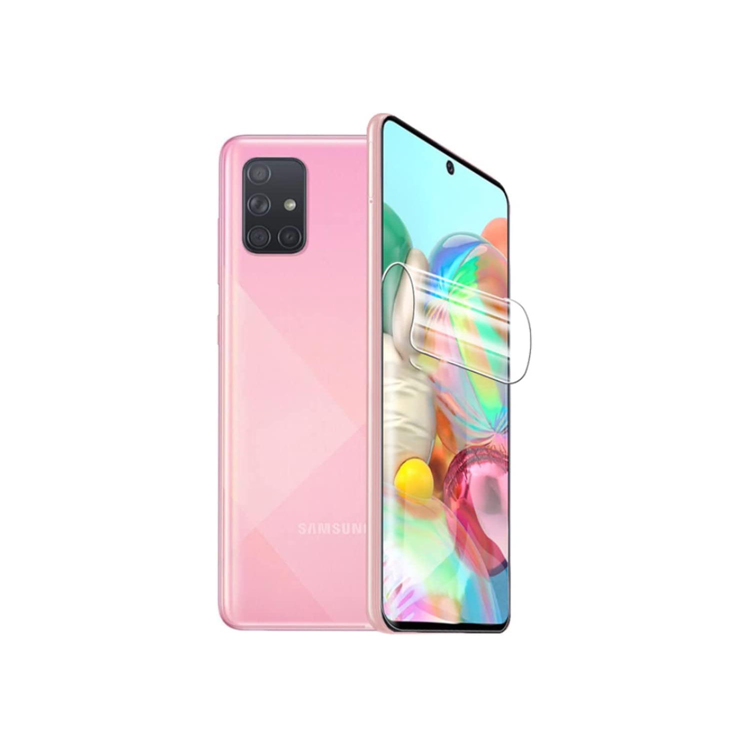 SupeRShield 3 Pack Screen Protector for Samsung Galaxy A71, Full Coverage Soft TPU Protective Film, Anti-Glare HD Ultra Clear No-Bubble Anti