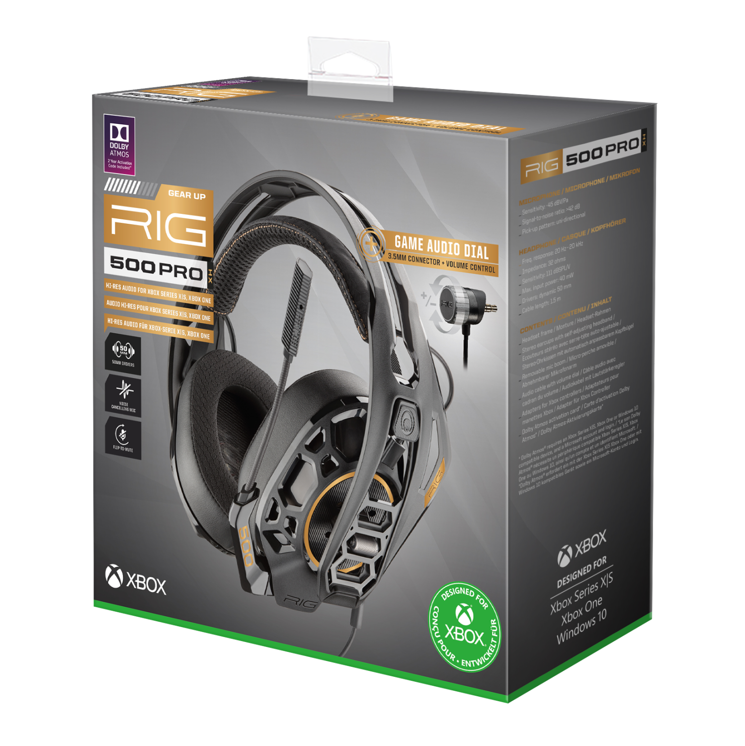 NACON RIG 500 PRO HX HEADSET XBSX