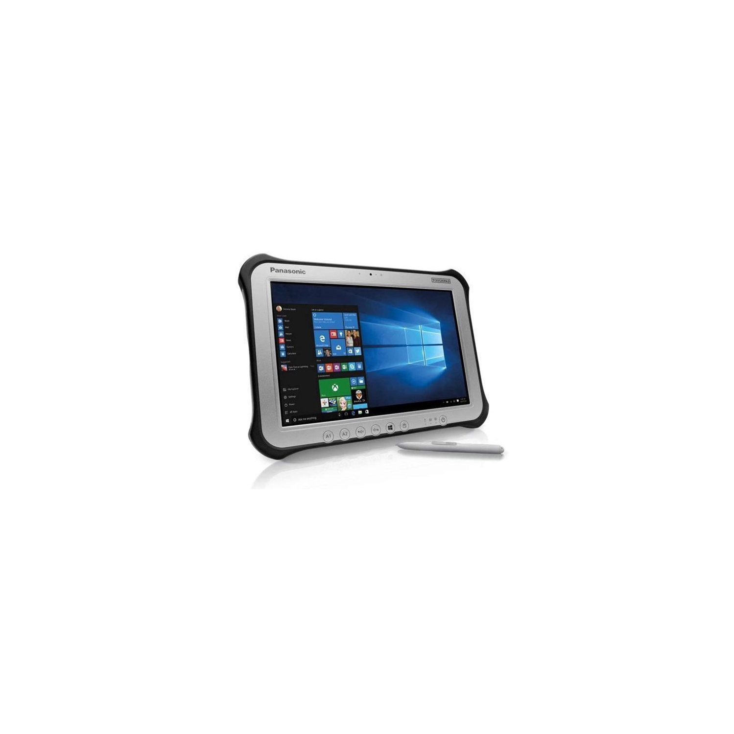 Refurbished (Good) - Panasonic Toughbook G1, FZ-G1 MK1, Rugged Tablet, 10.1" WUXGA Multi-Touch + Digitizer, Intel Core i5-3437U 1.90GHz, 4GB, 128GB SSD, Wi-Fi, Bluetooth, Win10 Pro