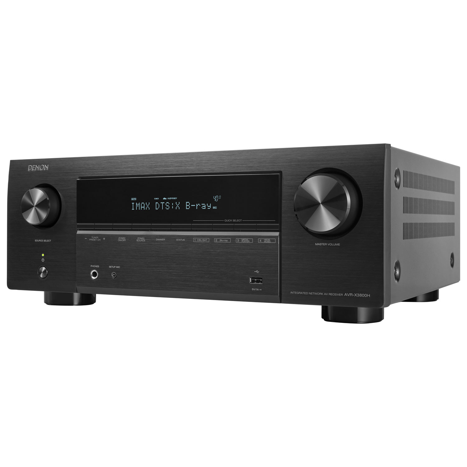 Denon AVR-X3800H 9.4 Channel 8K Ultra HD AV Receiver