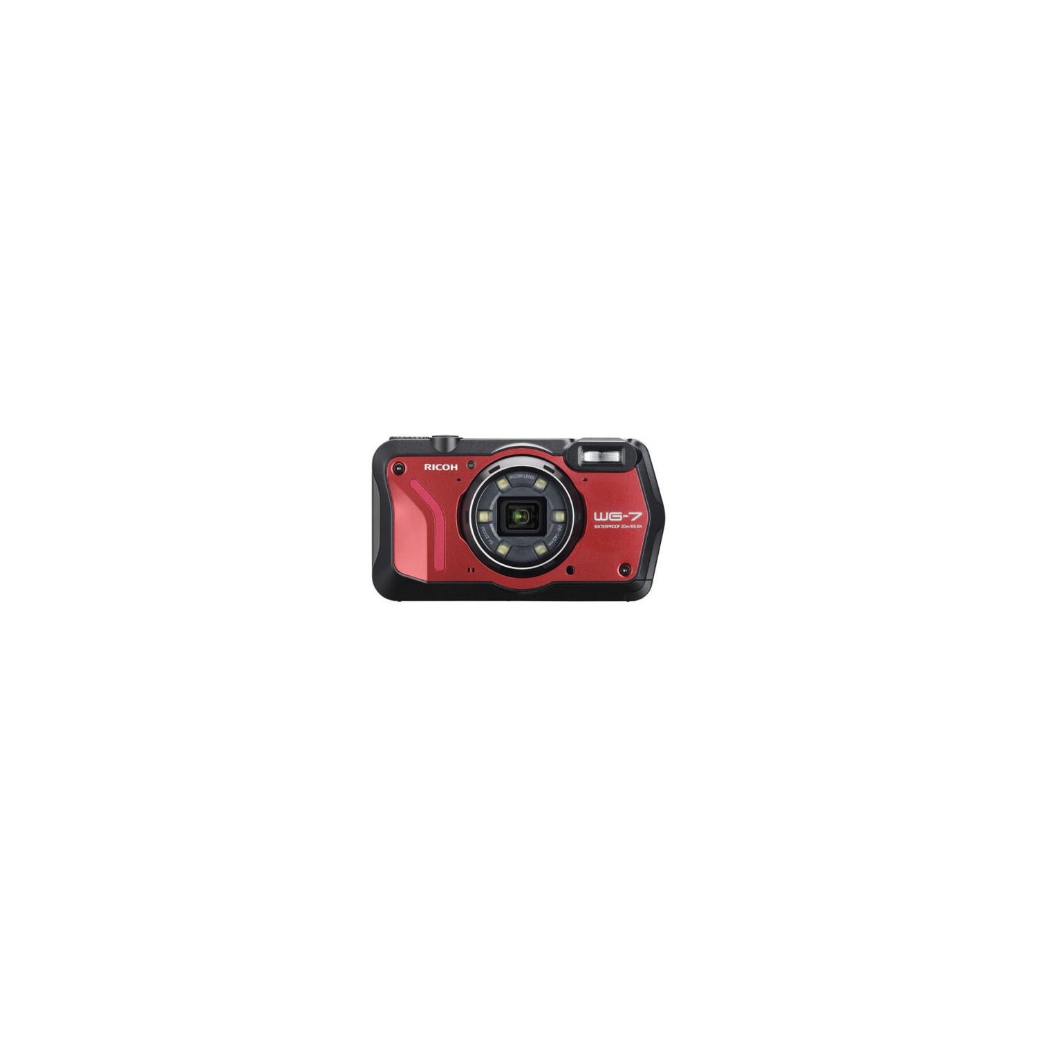 Ricoh WG-7 Waterproof Digital Camera (Red) | Best Buy Canada