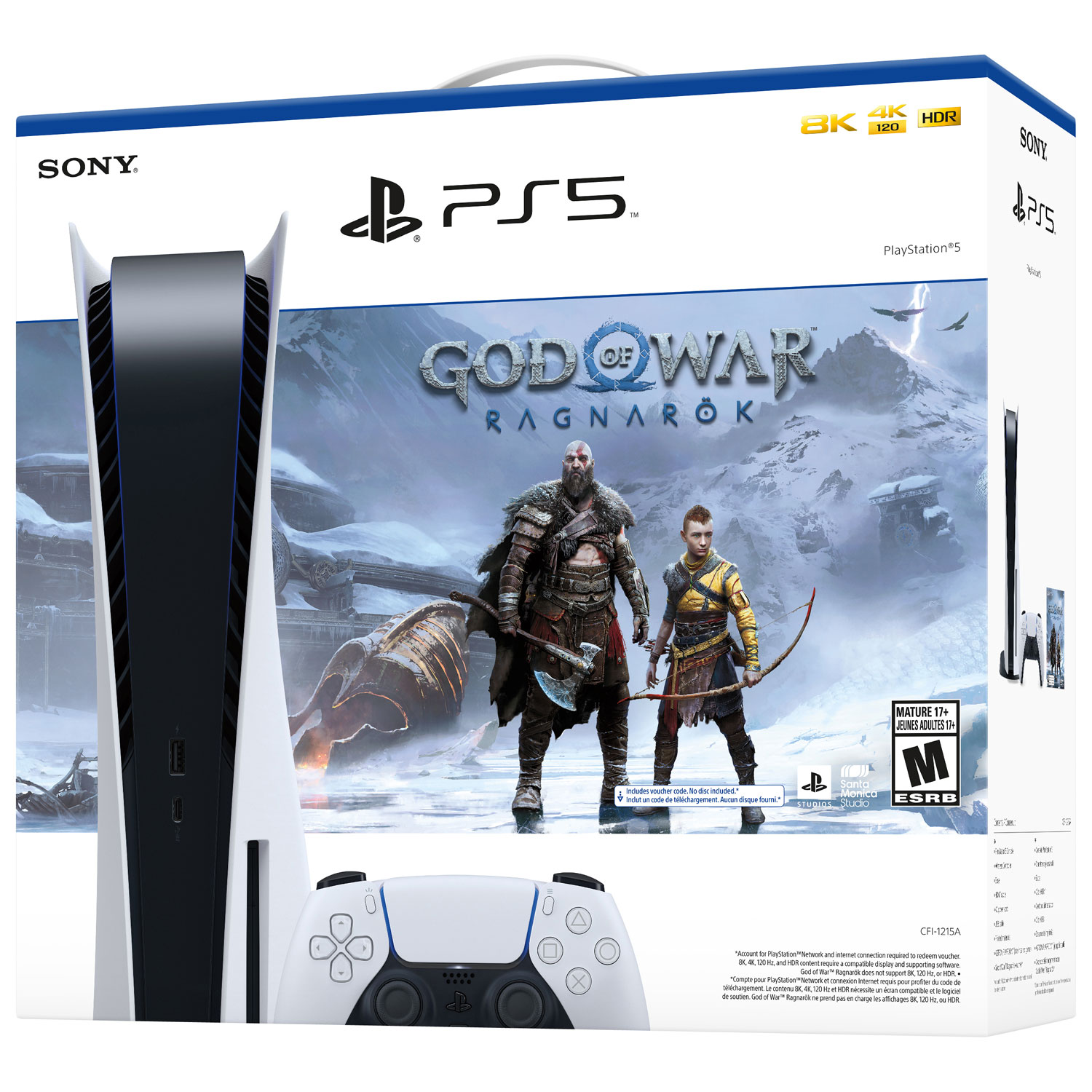 Ensemble PlayStation 5 avec God of War Ragnarok