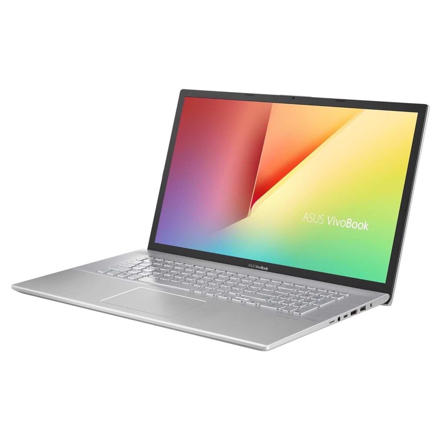 ASUS VivoBook 17 M712 Thin and Light Laptop, 17.3” HD+, AMD Ryzen 5 5500U Processor, 8GB DDR4 RAM, 128GB SSD, Radeon Graphics, M712UA-DS59-CA