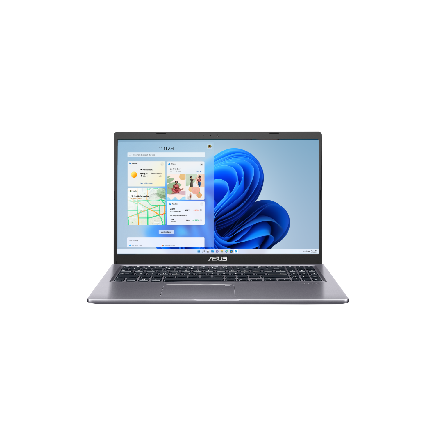 ASUS VivoBook 15 X515 Thin and Light Laptop, 15.6” IPS FHD Display, Intel Core i5-1135G7 Processor, Intel UHD graphics, 8GB DDR4 RAM, 256GB SSD, Fingerprint Reader, X515EA-DS59-CA