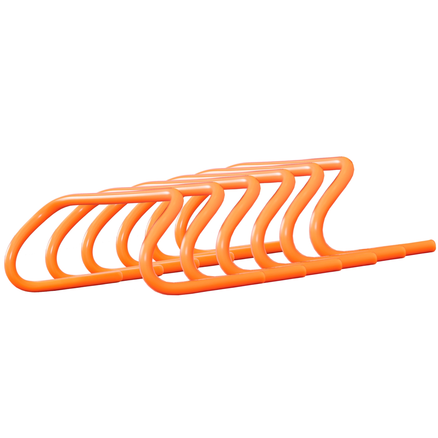 PRISP PVC Sports Training Hurdle - Agility Training Equipment, Set of 6, 6 in