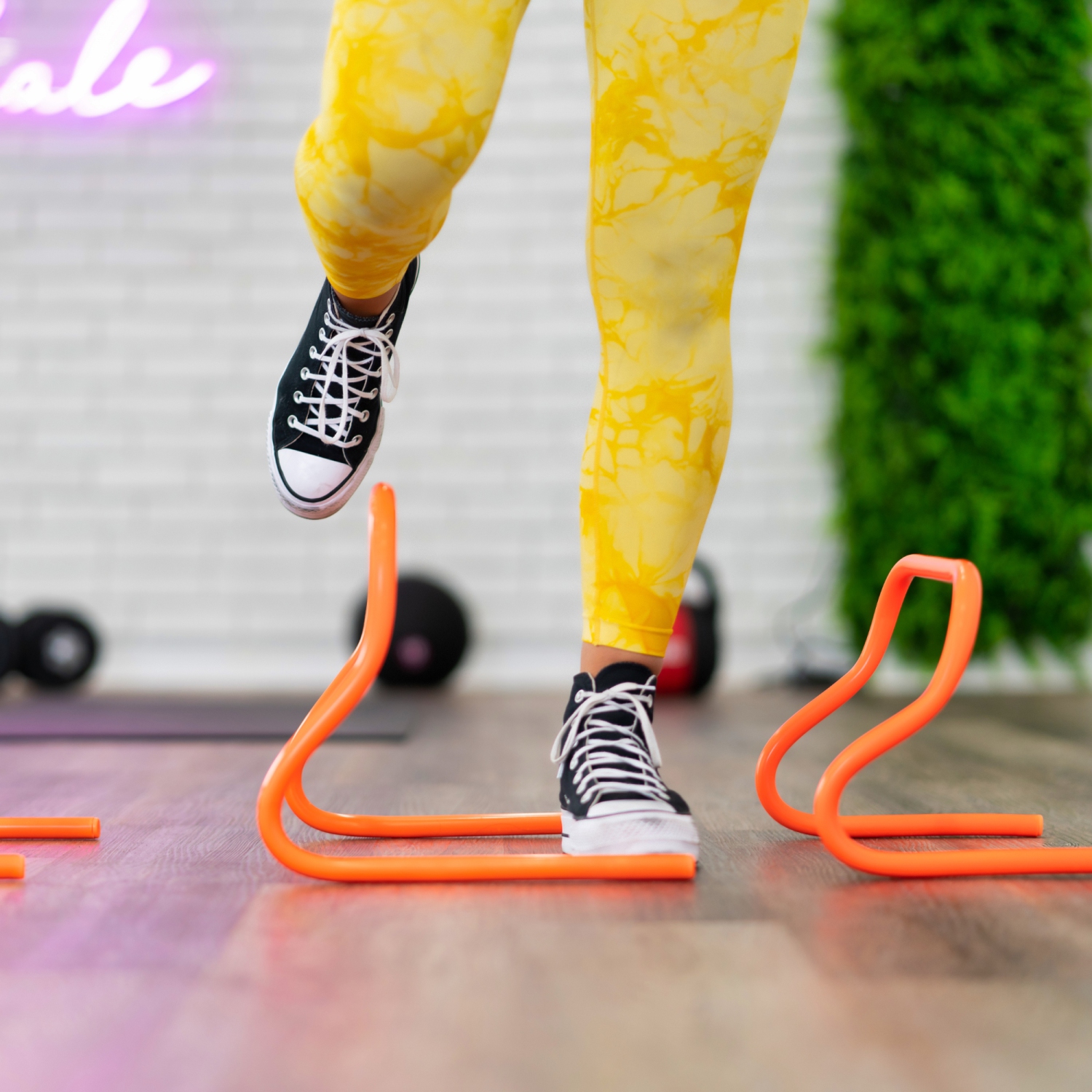 PRISP PVC Sports Training Hurdle - Agility Training Equipment, Set of 6, 6 in