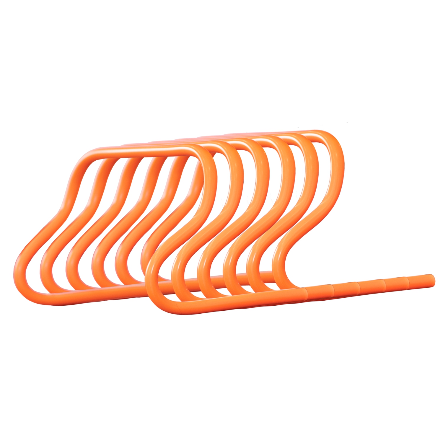 PRISP PVC Sports Training Hurdle - Agility Training Equipment, Set of 6, 9 in