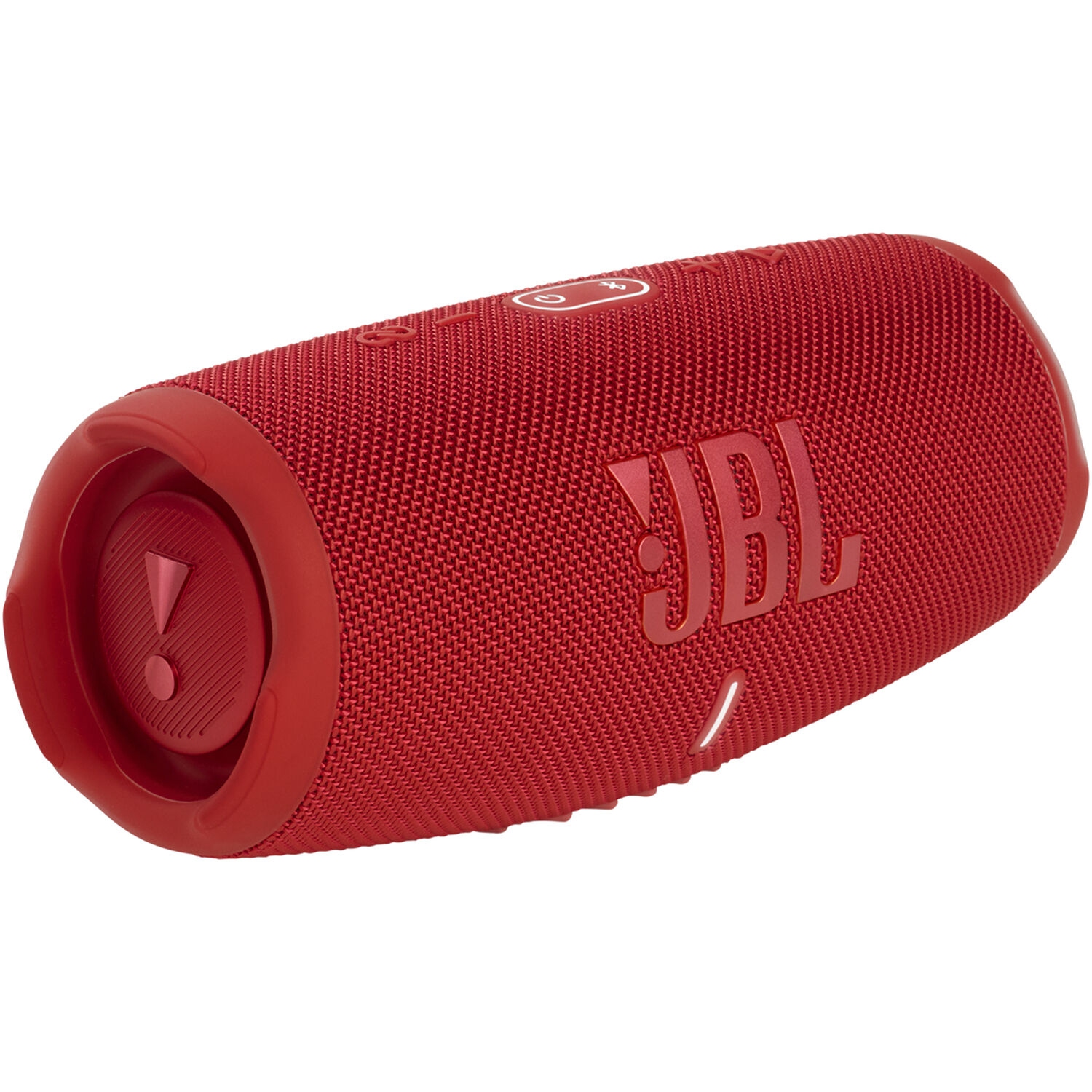 Refurbished (Excellent) - JBL Charge 5 Portable Bluetooth Speaker with Deep Bass, IP67 Waterproof and Dustproof, Up To 20 Hours of Playtime, Built-in Powerbank - Red