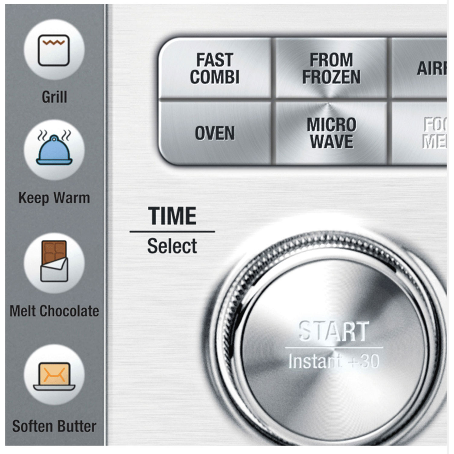 Refurbished - Breville Combi Wave 3-in-1 Convection Microwave w/ Air Fryer - 1.1 Cu. Ft. - Remanufactured by Breville