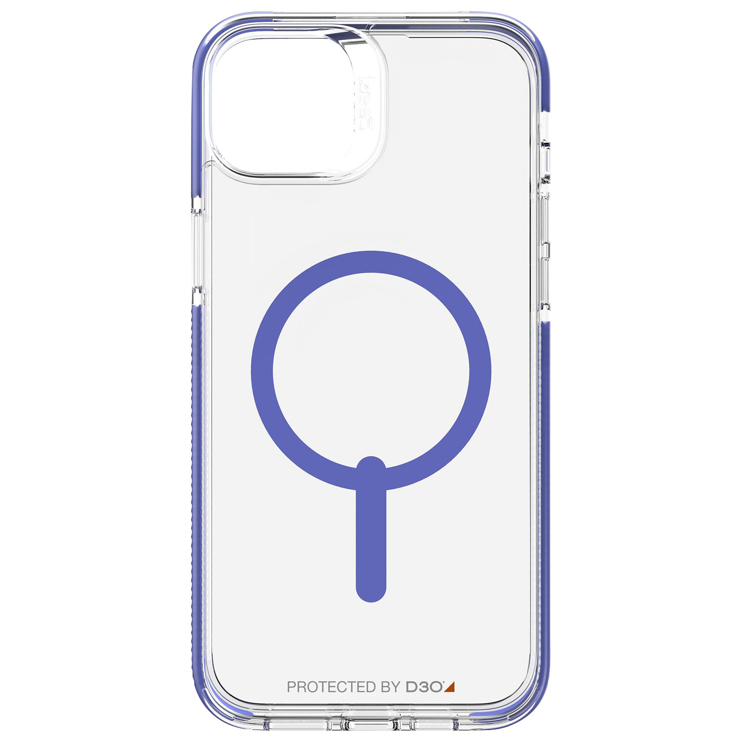 Gear4 Santa Cruz Snap Fitted Soft Shell Case with MagSafe for iPhone 14 Plus - Blue