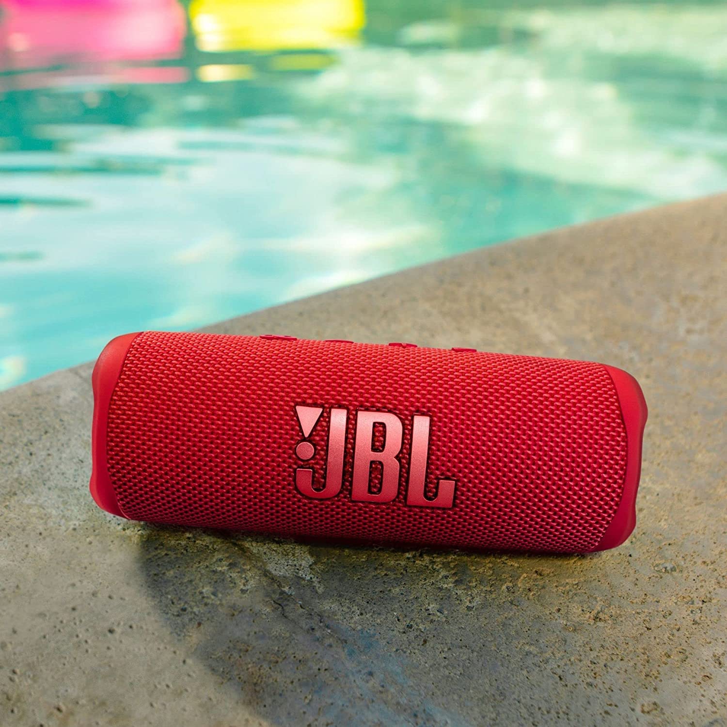 Refurbished - JBL Flip 6 - Portable Bluetooth Speaker with 12 Hours of Playtime, Powerful Sound, IP67 Waterproof and Dustproof, JBL PartyBoost for