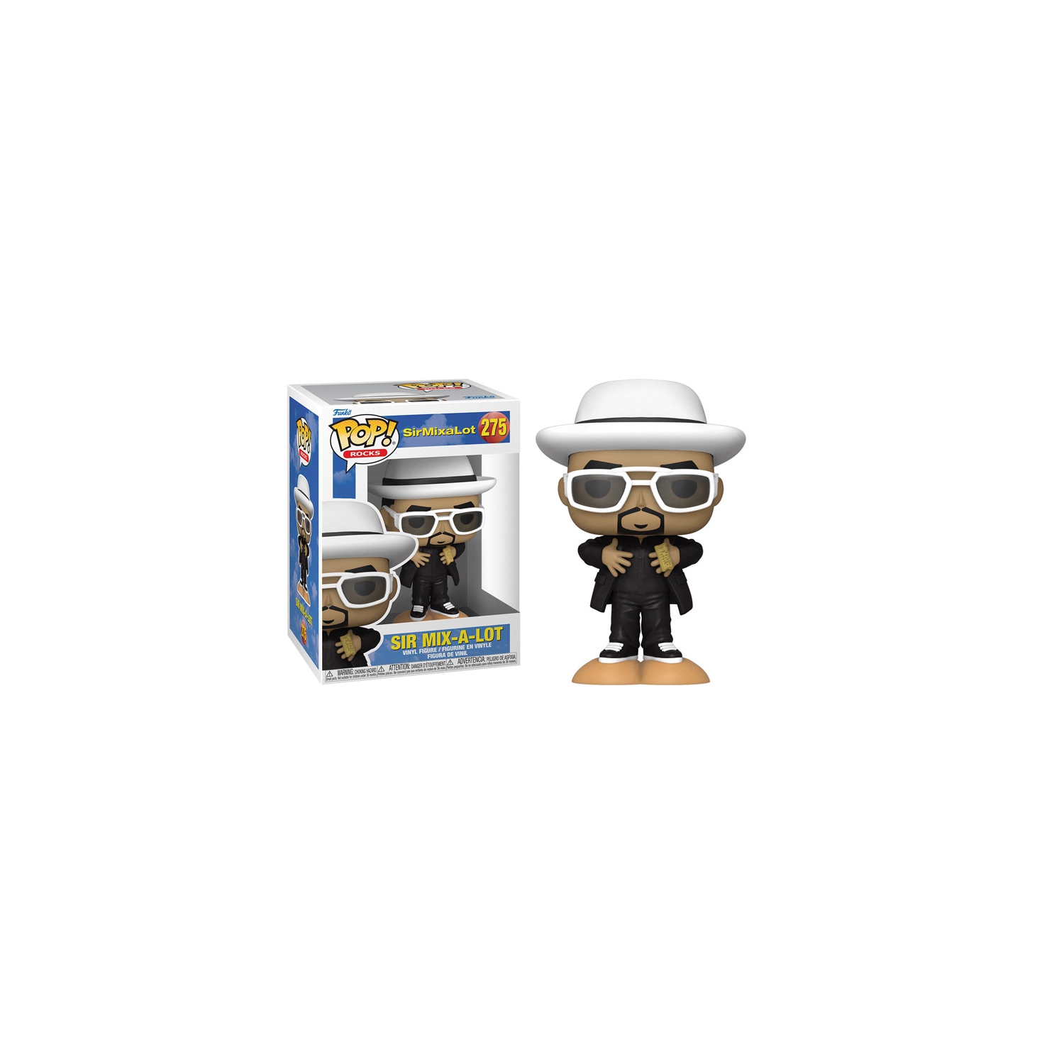 Funko Pop! Rocks Sir Mix-a-Lot Vinyl Figure Sir Mix-a-Lot #275 (SALE)