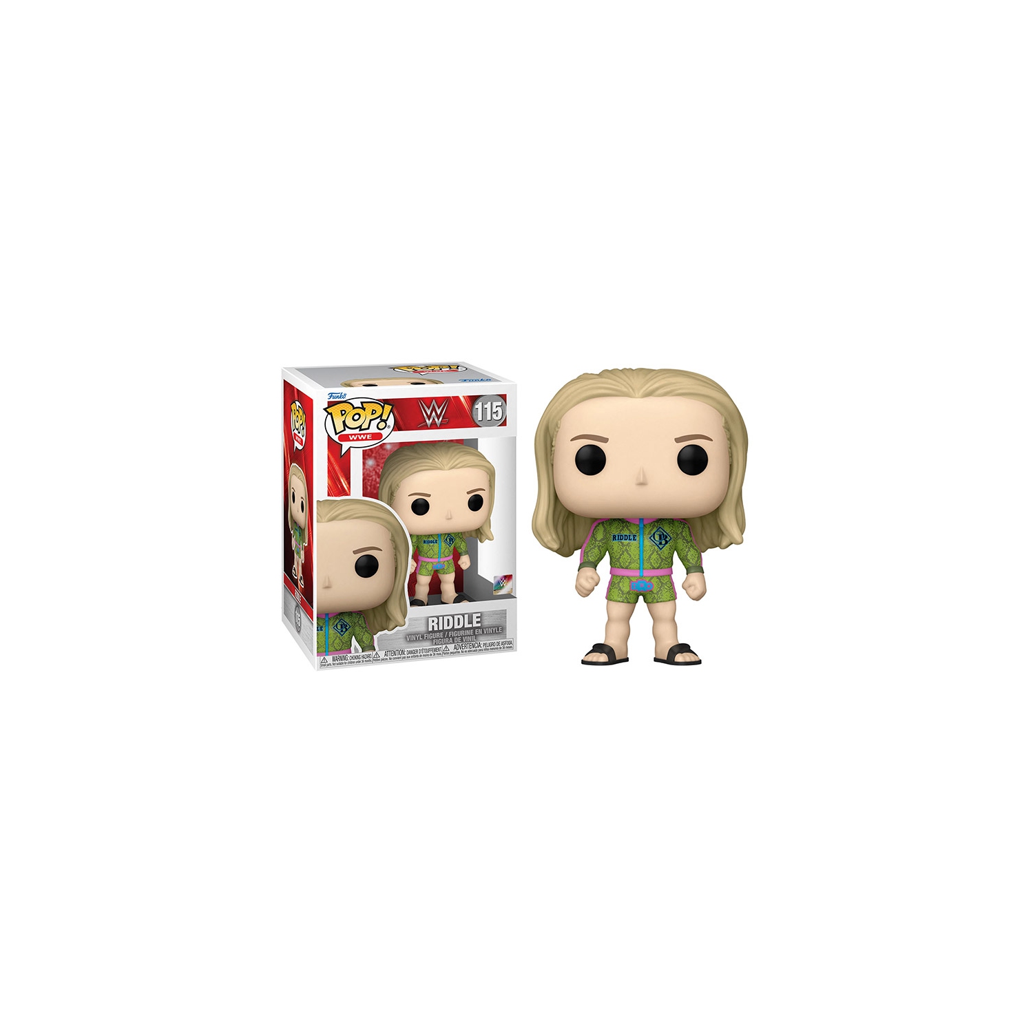 Funko Pop! WWE Vinyl Figure Riddle #115 (SALE)