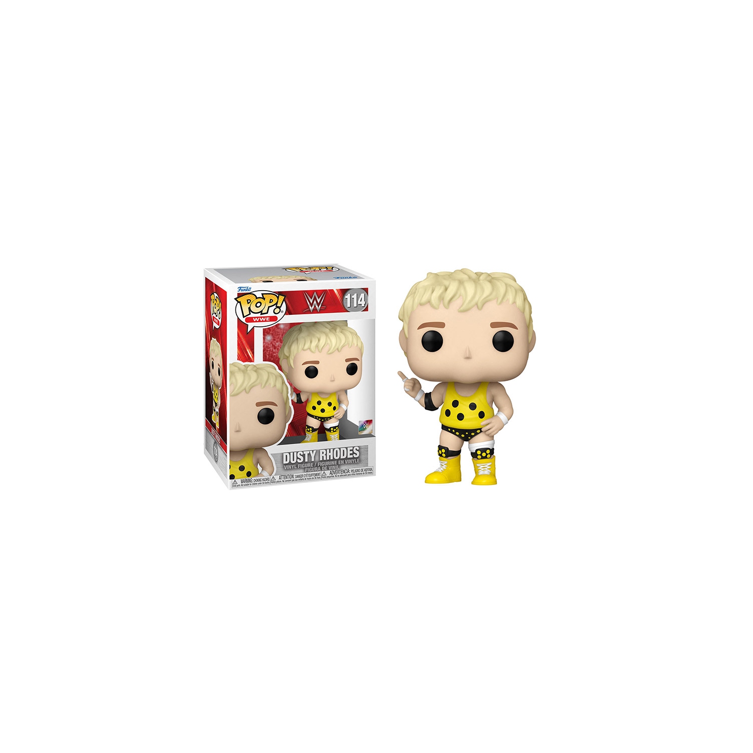 Funko Pop! WWE Vinyl Figure Dusty Rhodes #114