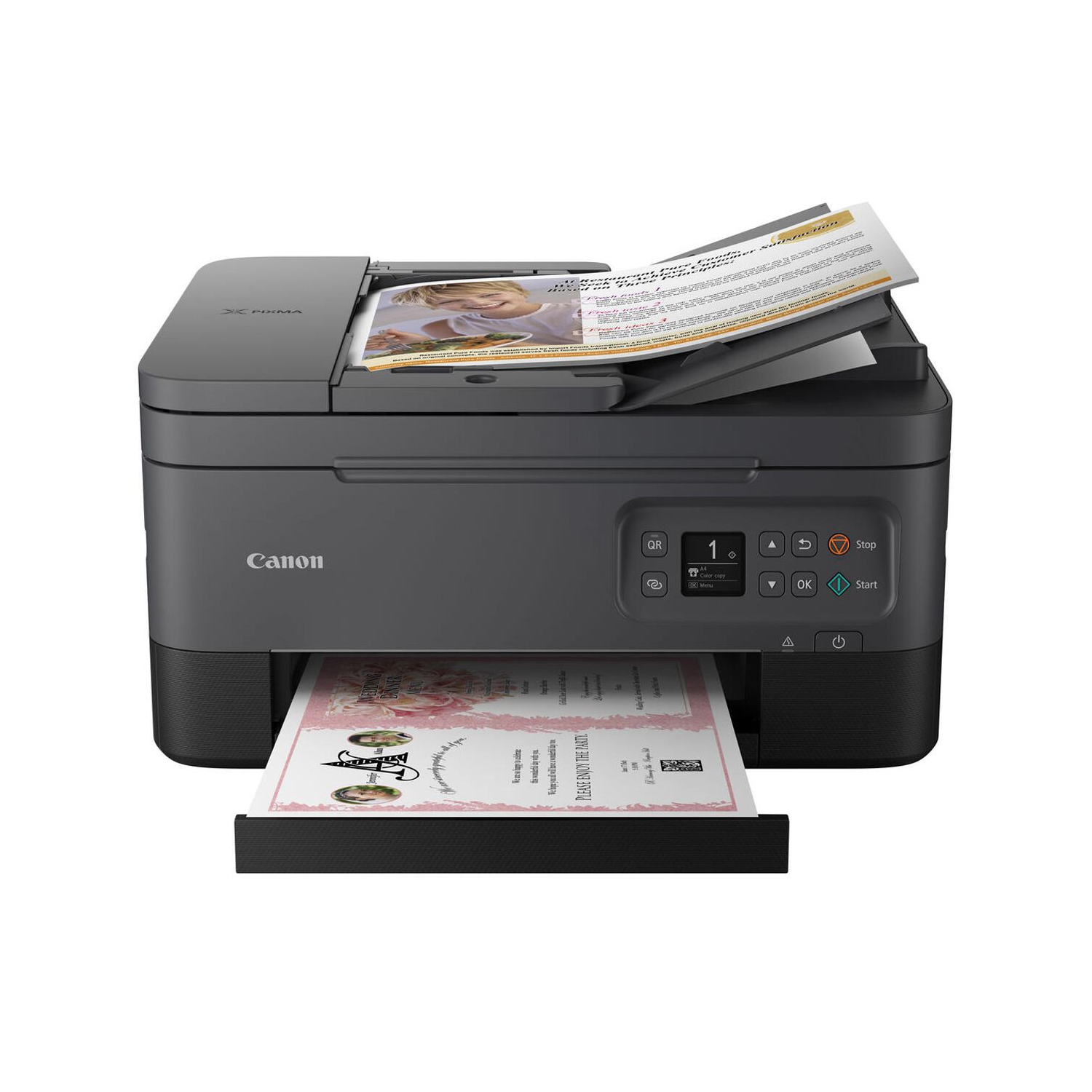 For Canon PIXMA TR7021 Compact Wireless All-In-One Color Inkjet Printer for Print, Copy, Scan