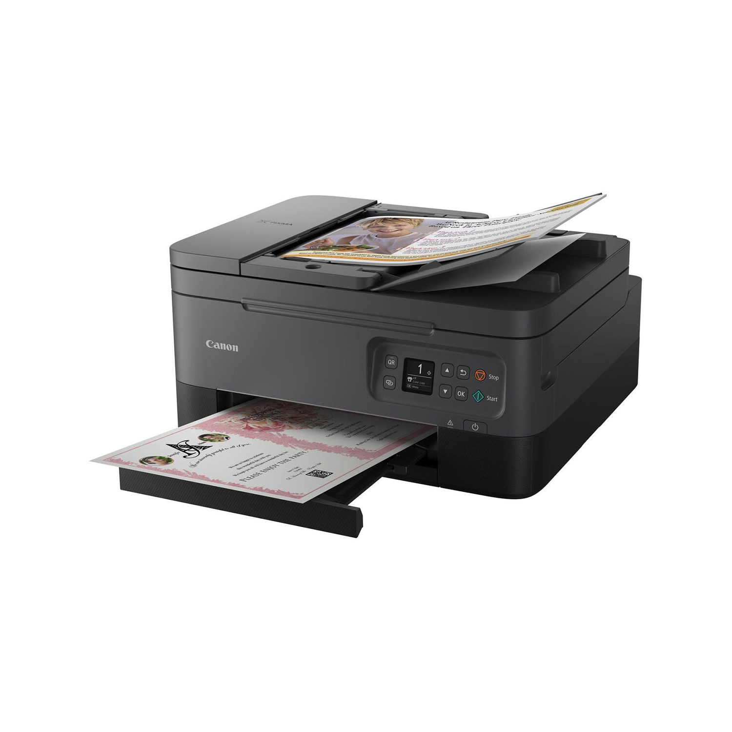 For Canon PIXMA TR7021 Compact Wireless All-In-One Color Inkjet