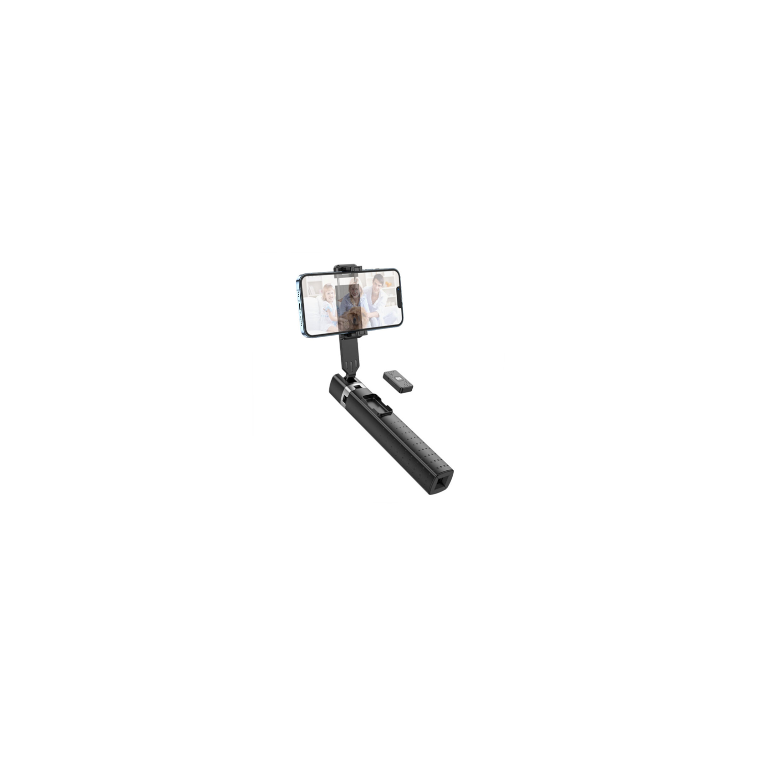 Hoco K18 Four-Leg Black Wireless Selfie Stick For Live Broadcast