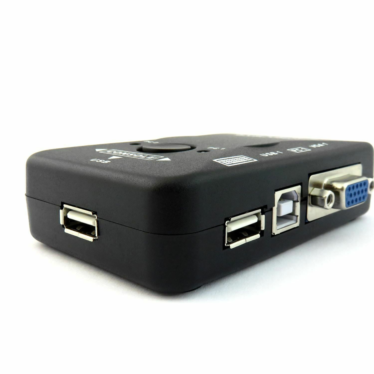 Boîtier de commutation KVM USB 2.0 VGA/SVGA pour partager la souris du clavier du moniteur