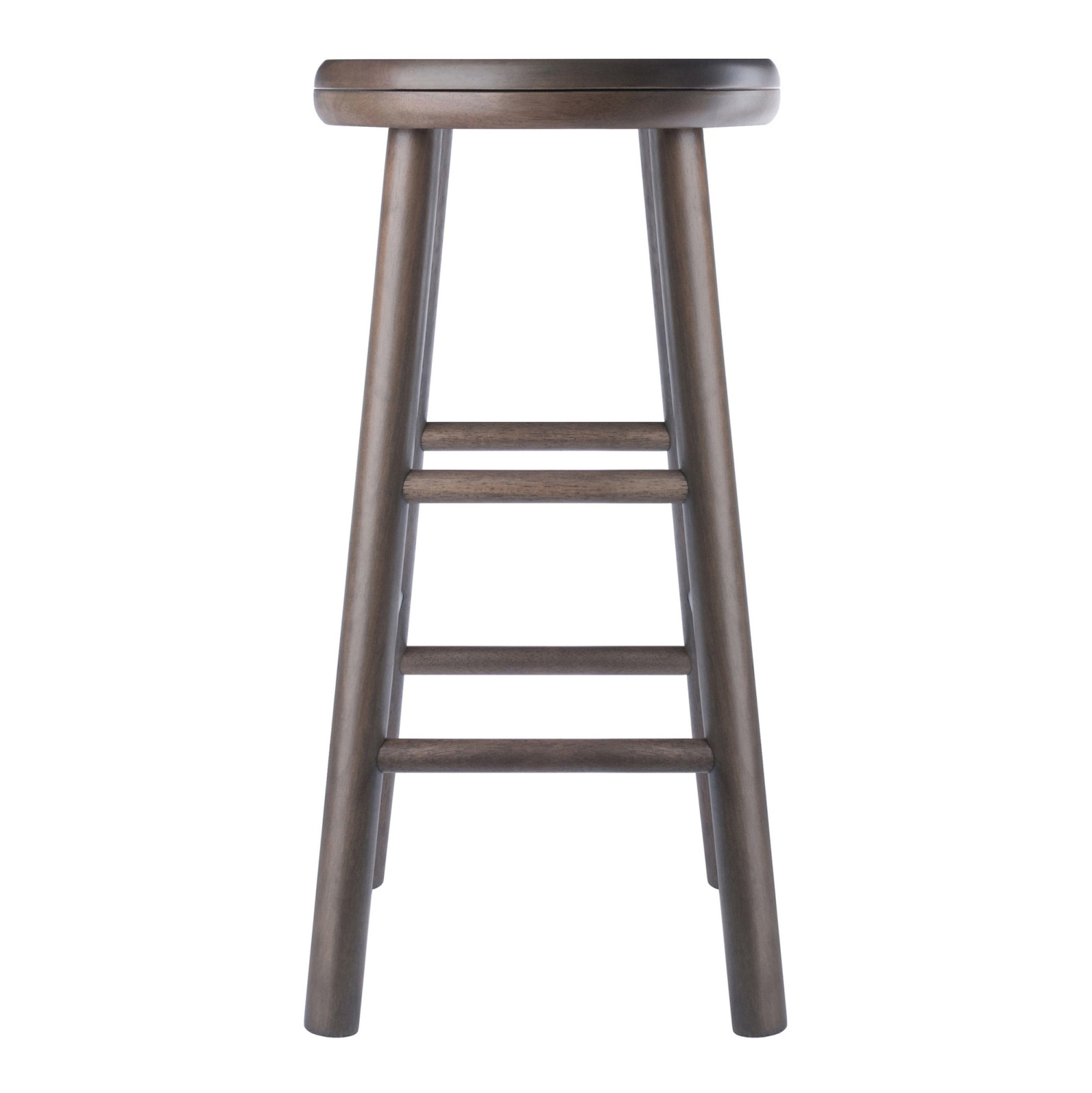 Shelby 2-Piece Swivel Seat Counter Stool Set - Oyster Gray
