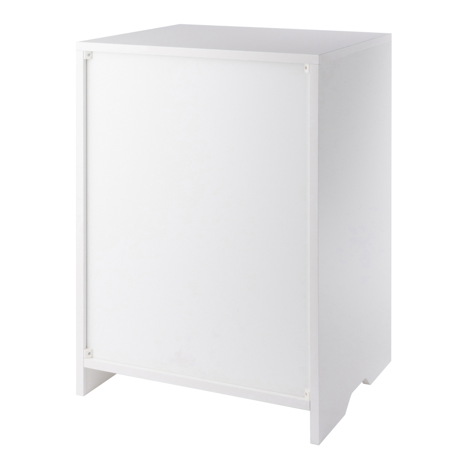 Priyas Home Goods Nova Armoire de rangement à étagère ouverte Blanc