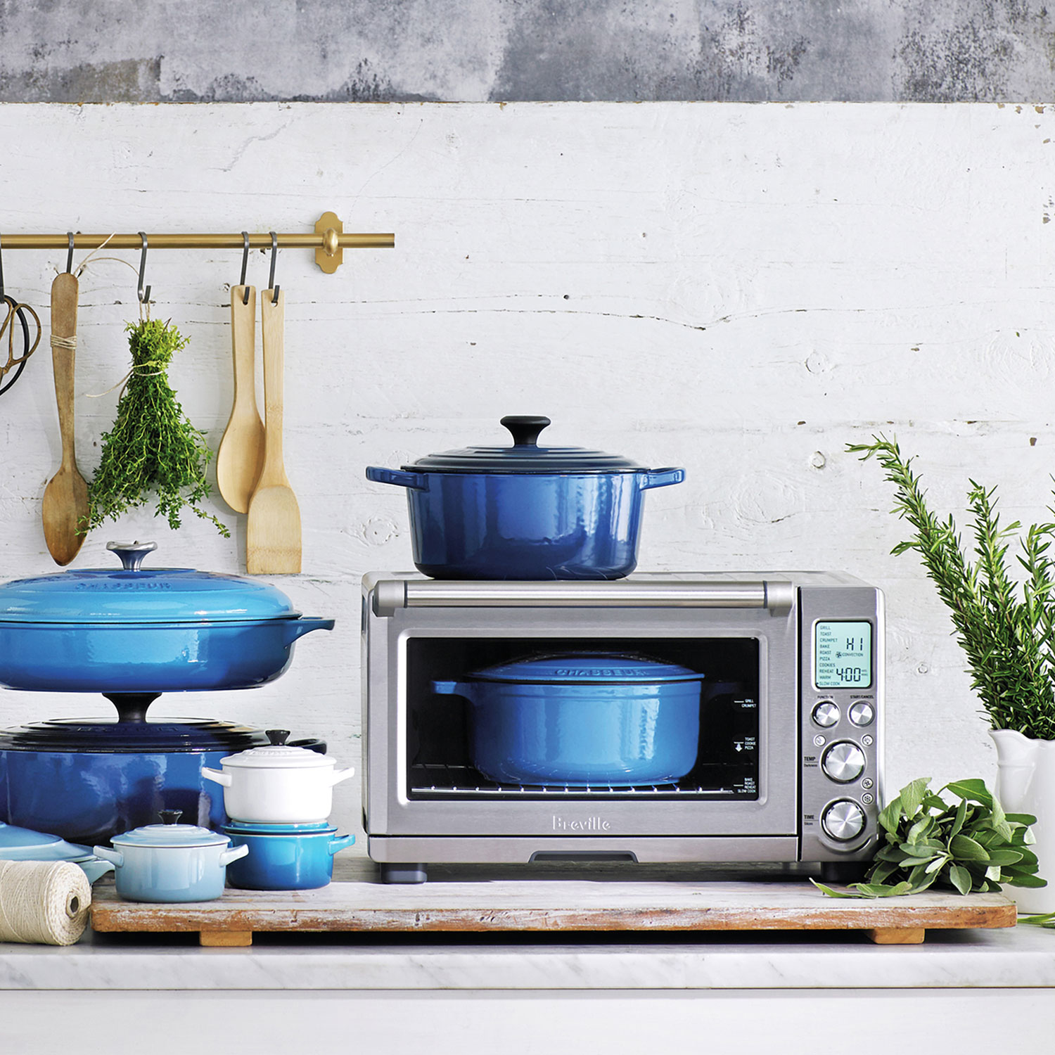 Remis à neuf - Four grille-pain à convection Smart Oven Pro de Breville - 0,8 pi³/22,7 l - Acier inoxydable brossé - Remanufacturé par Breville