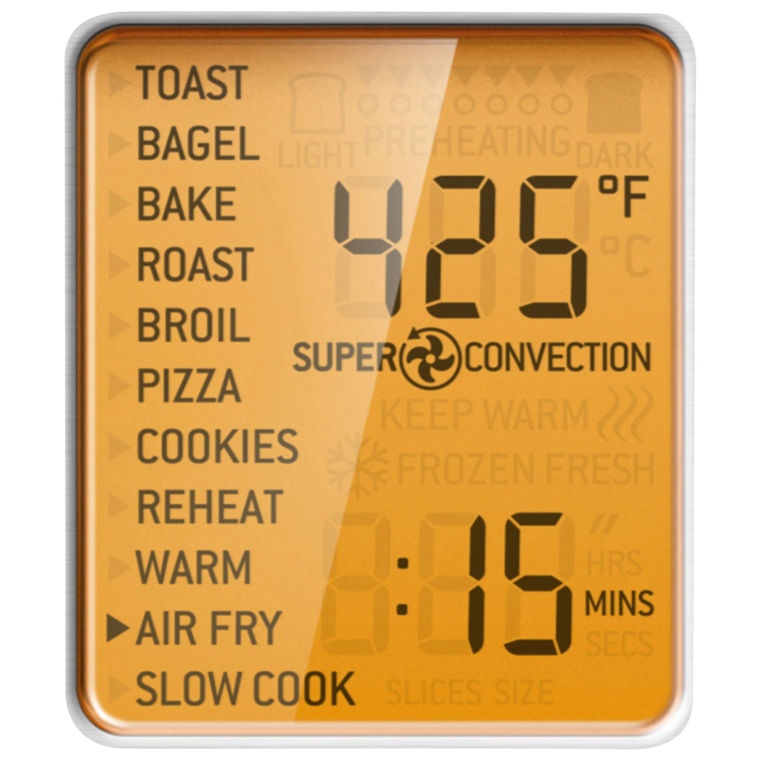 Refurbished - Breville Smart Oven Air Fryer Convection Toaster Oven - 0.8 Cu. Ft./22.6L - Black Stainless Steel - Remanufactured by Breville