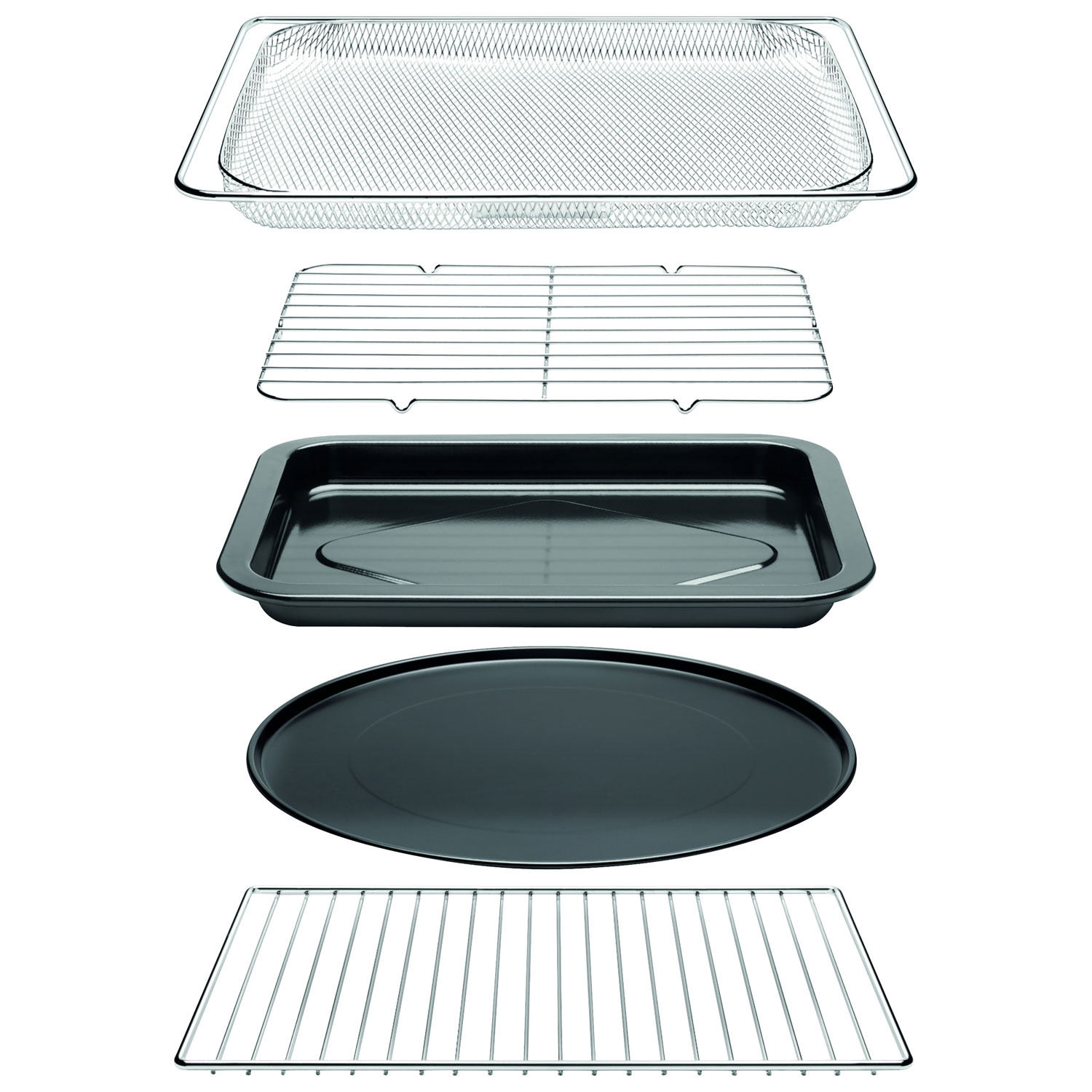 Remis à neuf - Four grille-pain à convection et friteuse à air chaud Smart Oven de Breville - 0,8 pi³/22,6 l - Sel de mer - Remanufacturé par Breville