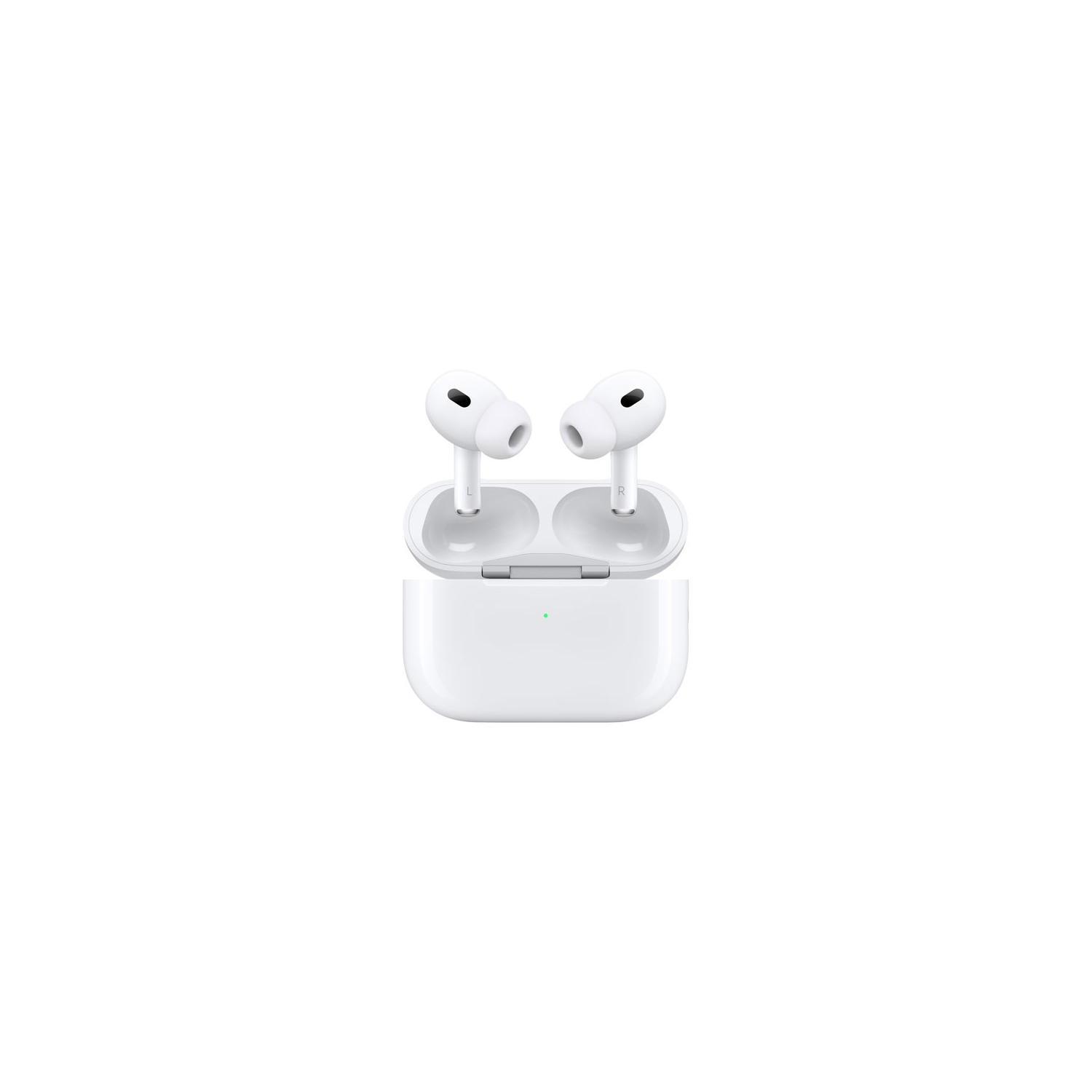Refurbished (Good) - Apple AirPods Pro (2nd generation) In-Ear Noise Cancelling True Wireless Earbuds - White