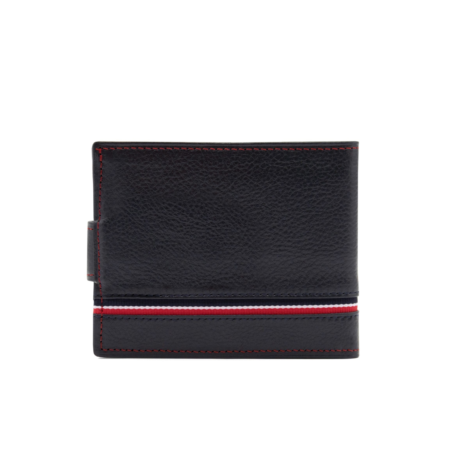 Cavalinho The Sailor Bifold Leather Wallet - Navy - handmade in Portugal & RFID protected