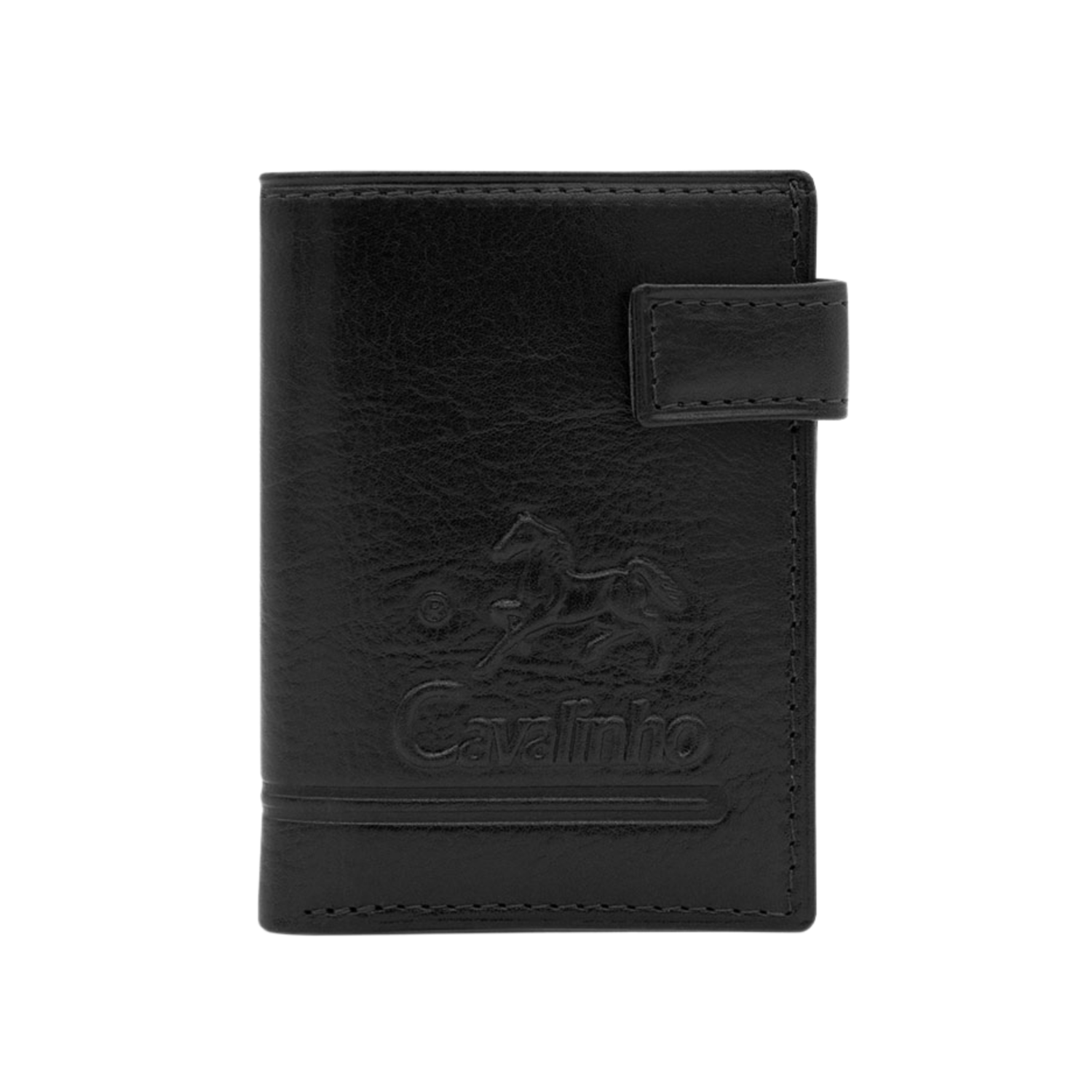 Cavalinho Bifold Slim Leather Wallet - Black - handmade in Portugal & RFID protected