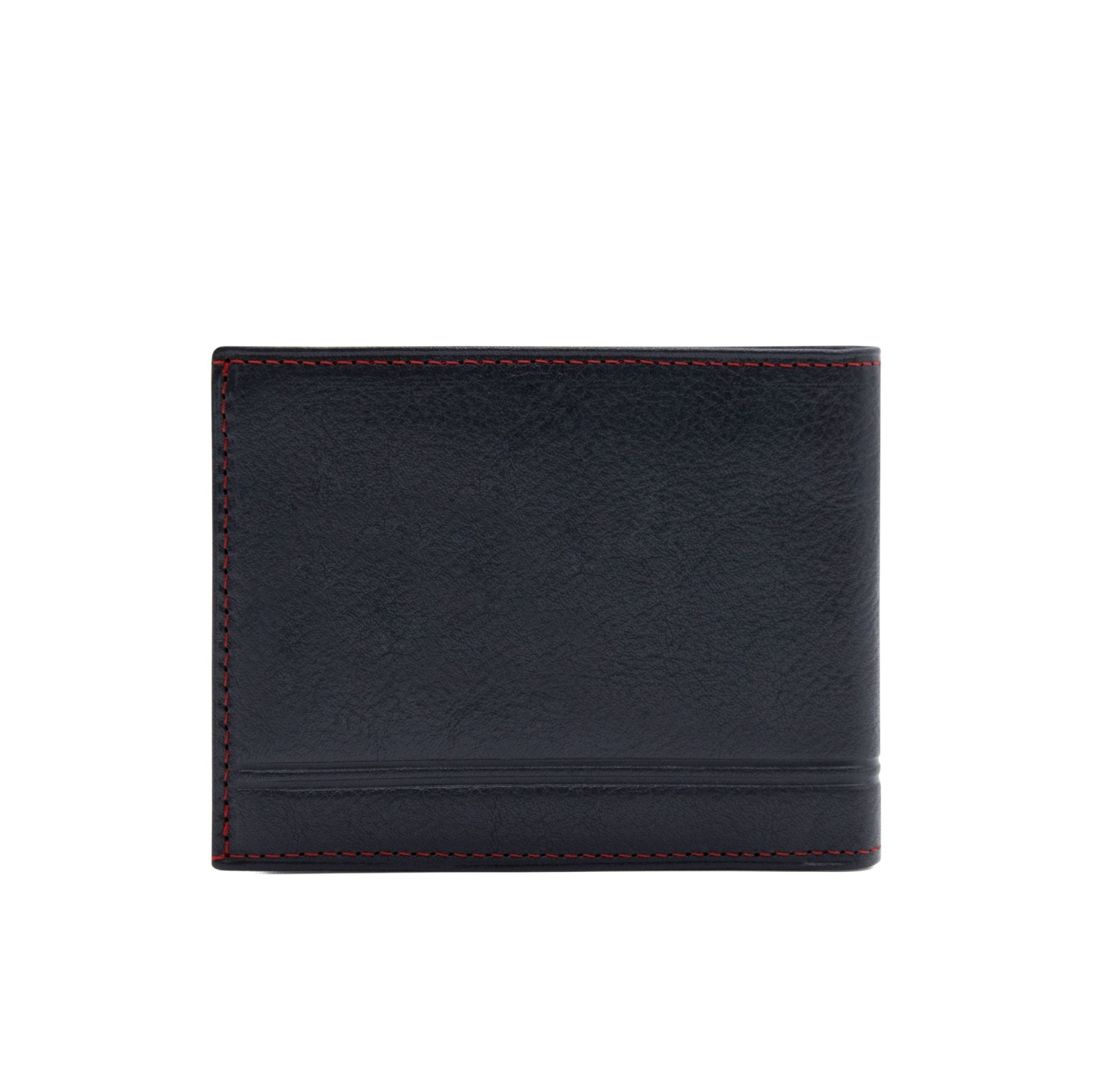 Cavalinho Trifold Leather Wallet - Navy - handmade in Portugal & RFID protected