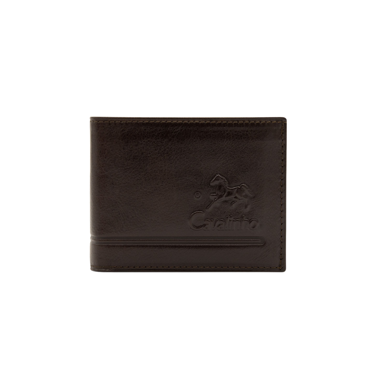 Cavalinho Trifold Leather Wallet - Brown - handmade in Portugal & RFID protected