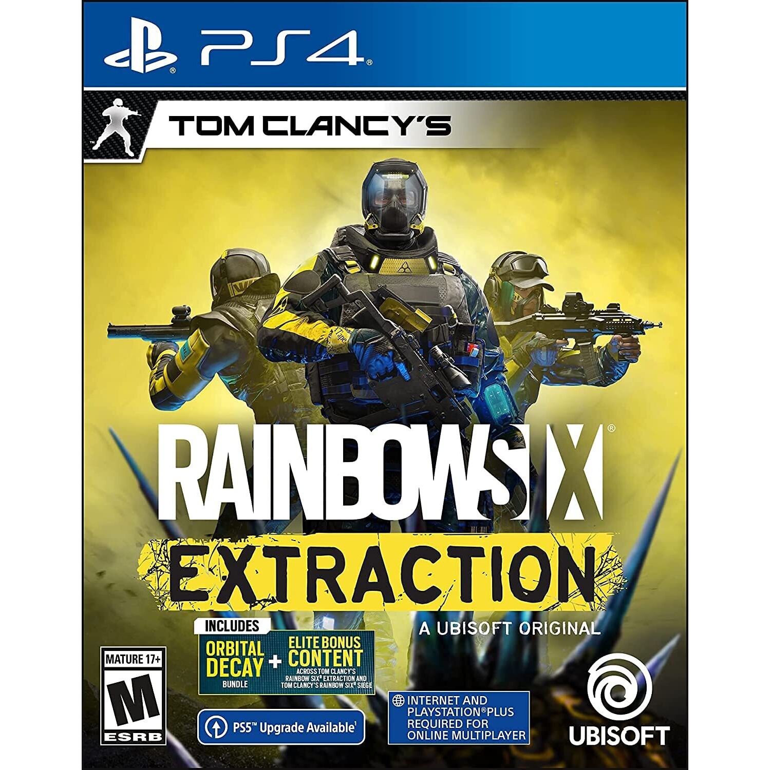Tom Clancy's Rainbow Six Extraction Standard Edition for PlayStation 4 [VIDEOGAMES] PS 4