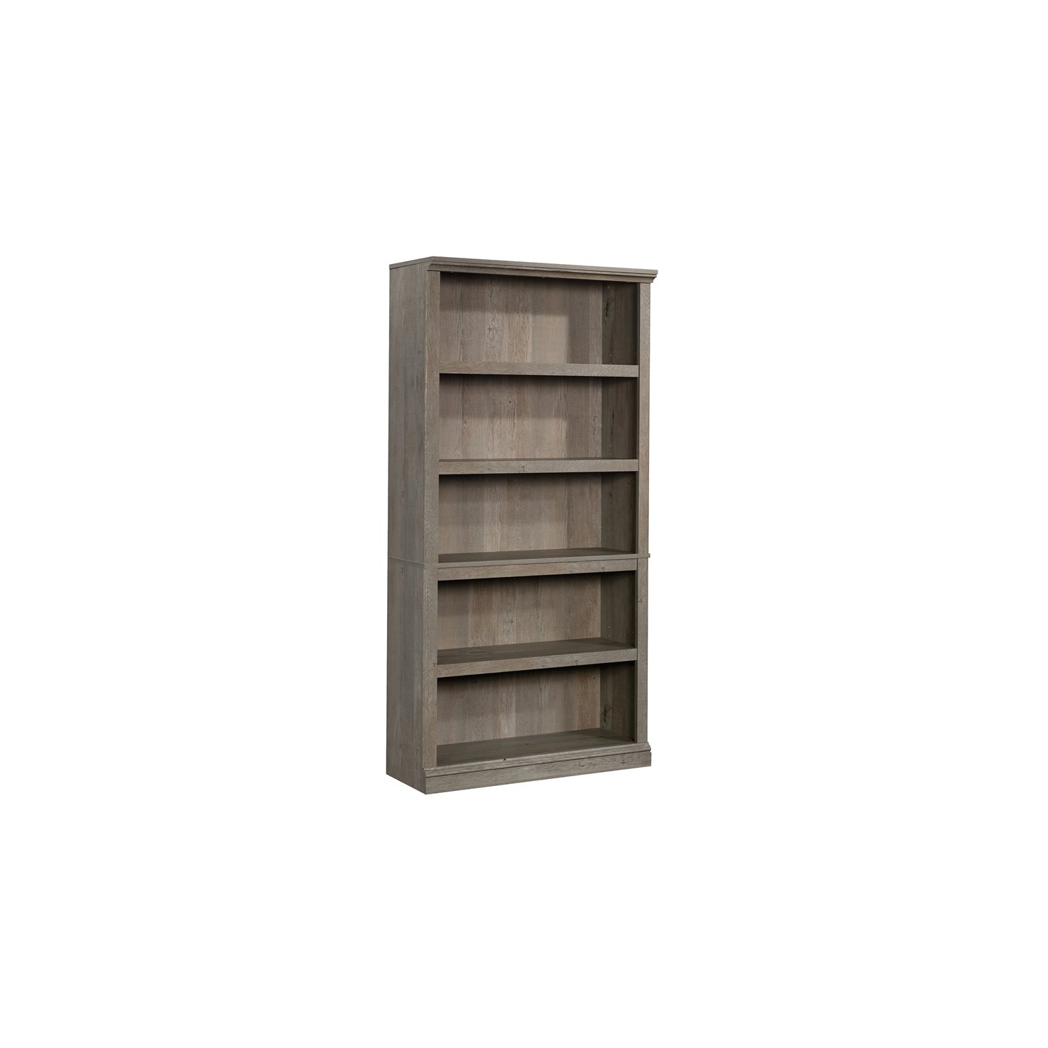 Sauder – grande bibliothèque en bois à 5 tablettes, chêne mystique