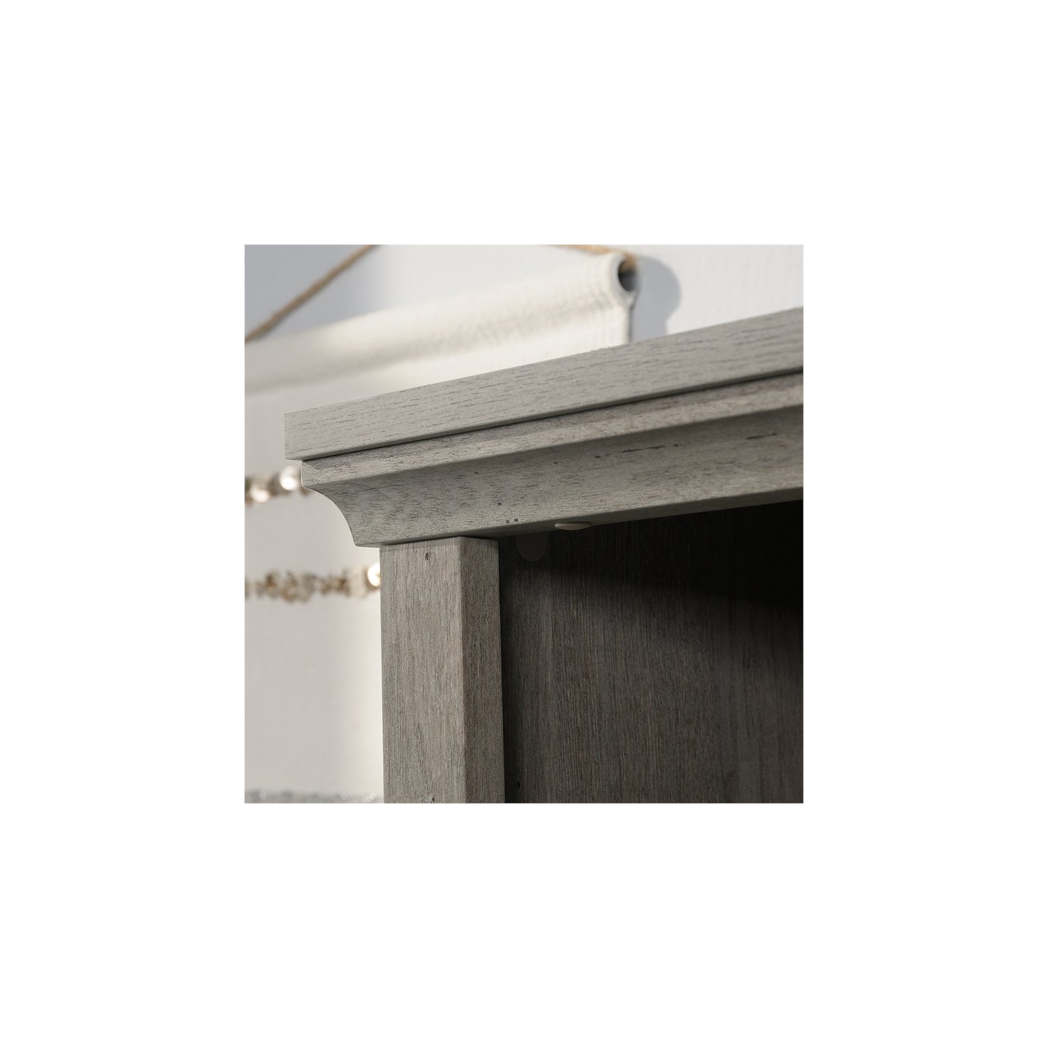 Sauder – grande bibliothèque en bois à 5 tablettes, chêne mystique